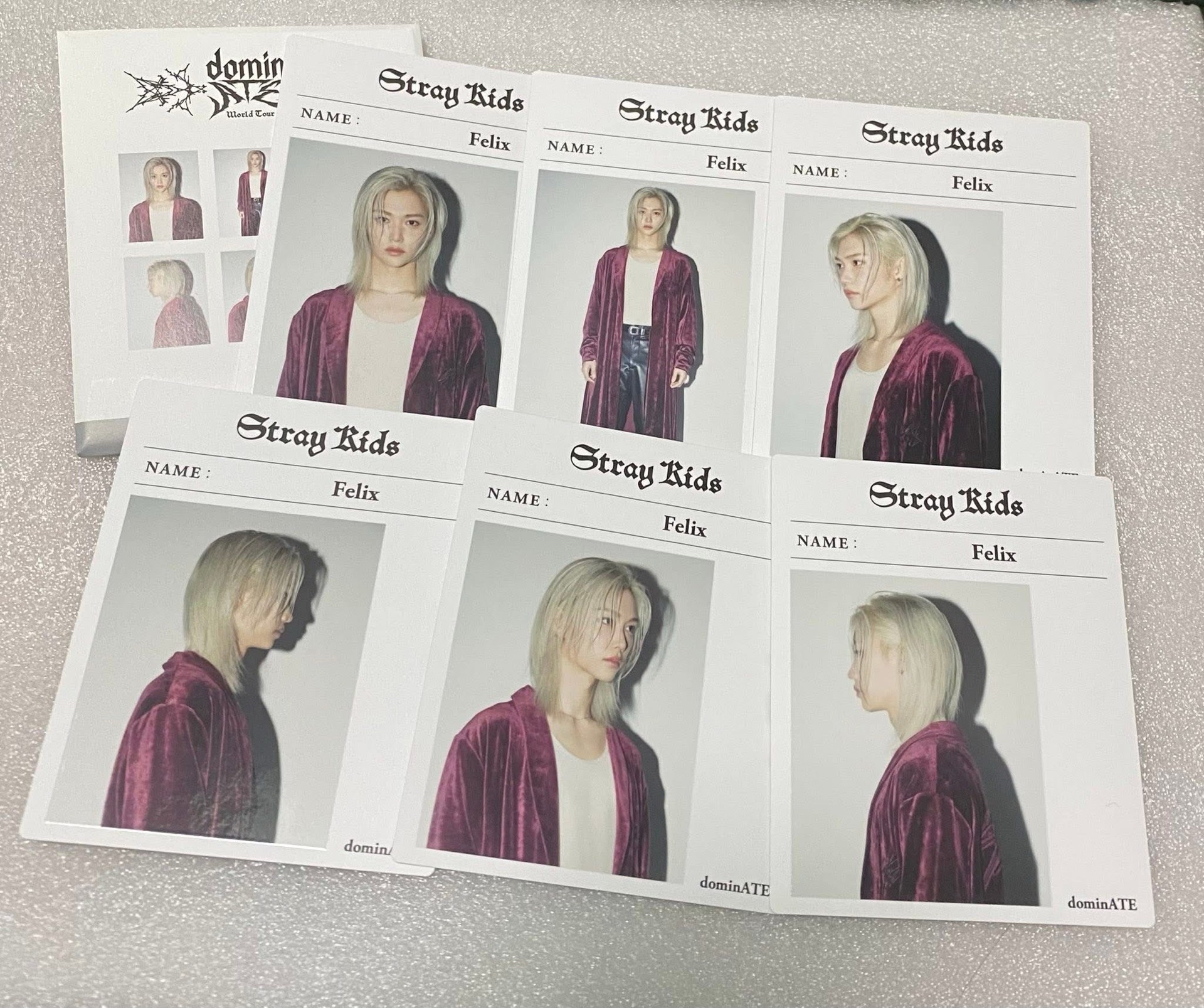 stray kids Felix拍立得