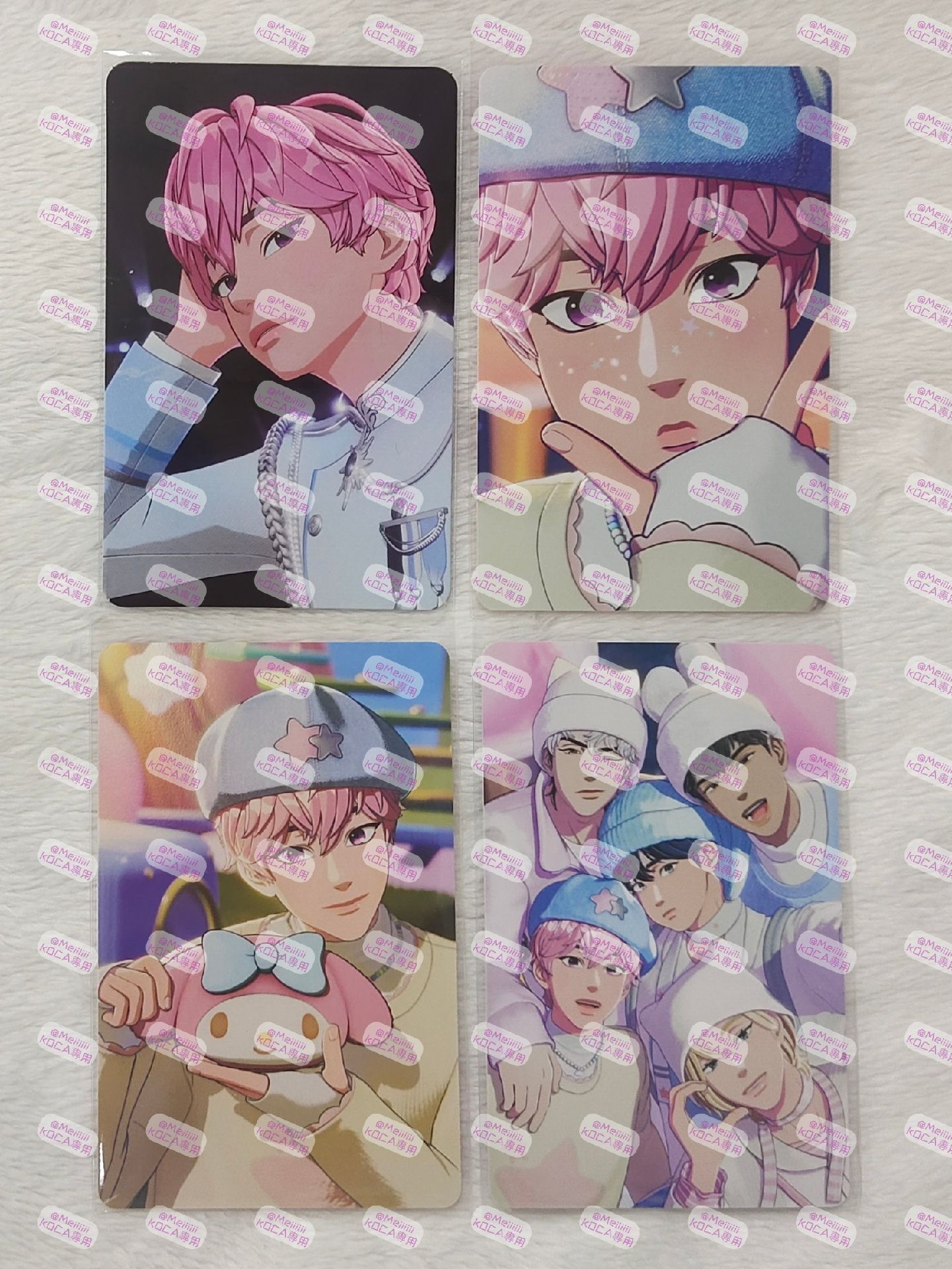 PLAVE 論中話問1 斑比小卡Set