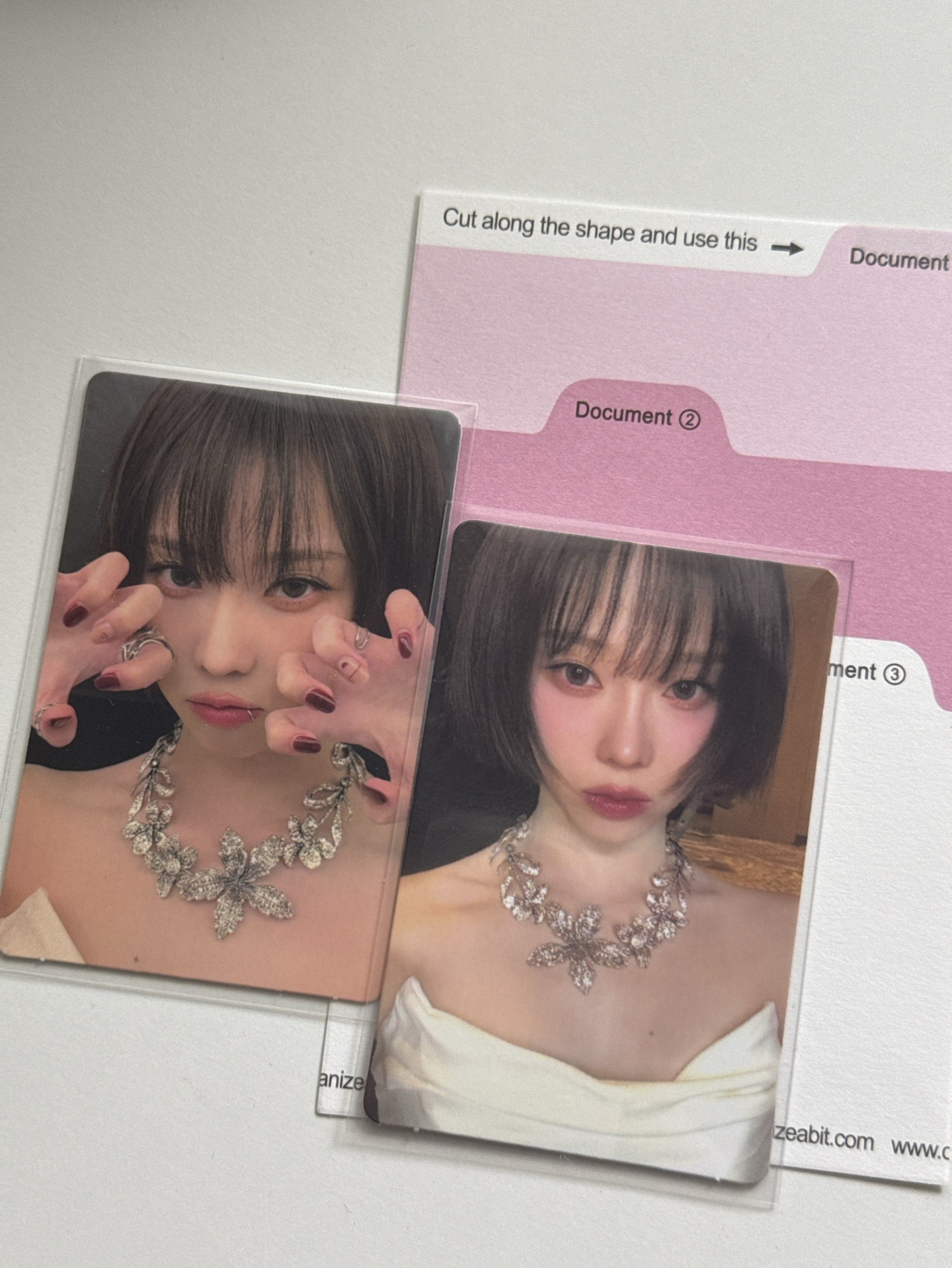 aespa winter 生日卡組