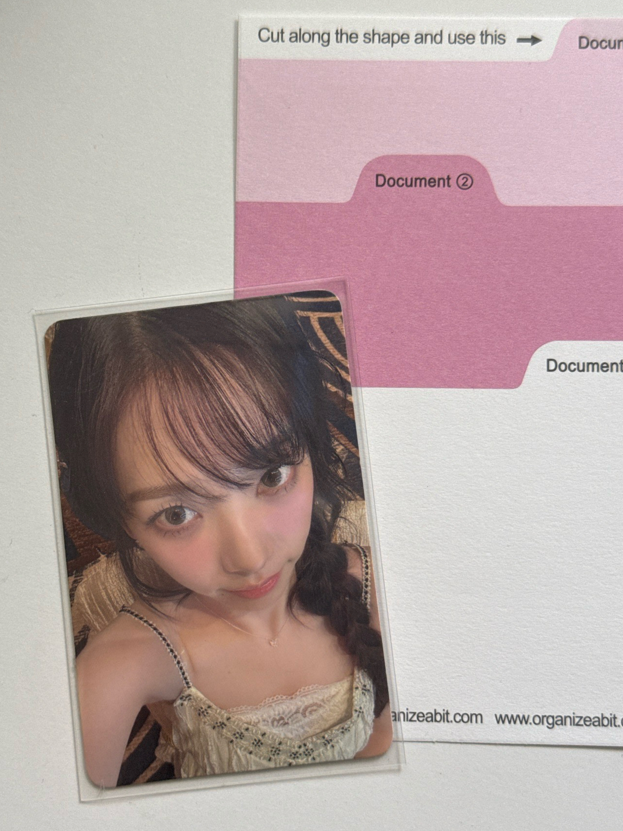 aespa karina Armageddon 澳門簽售卡