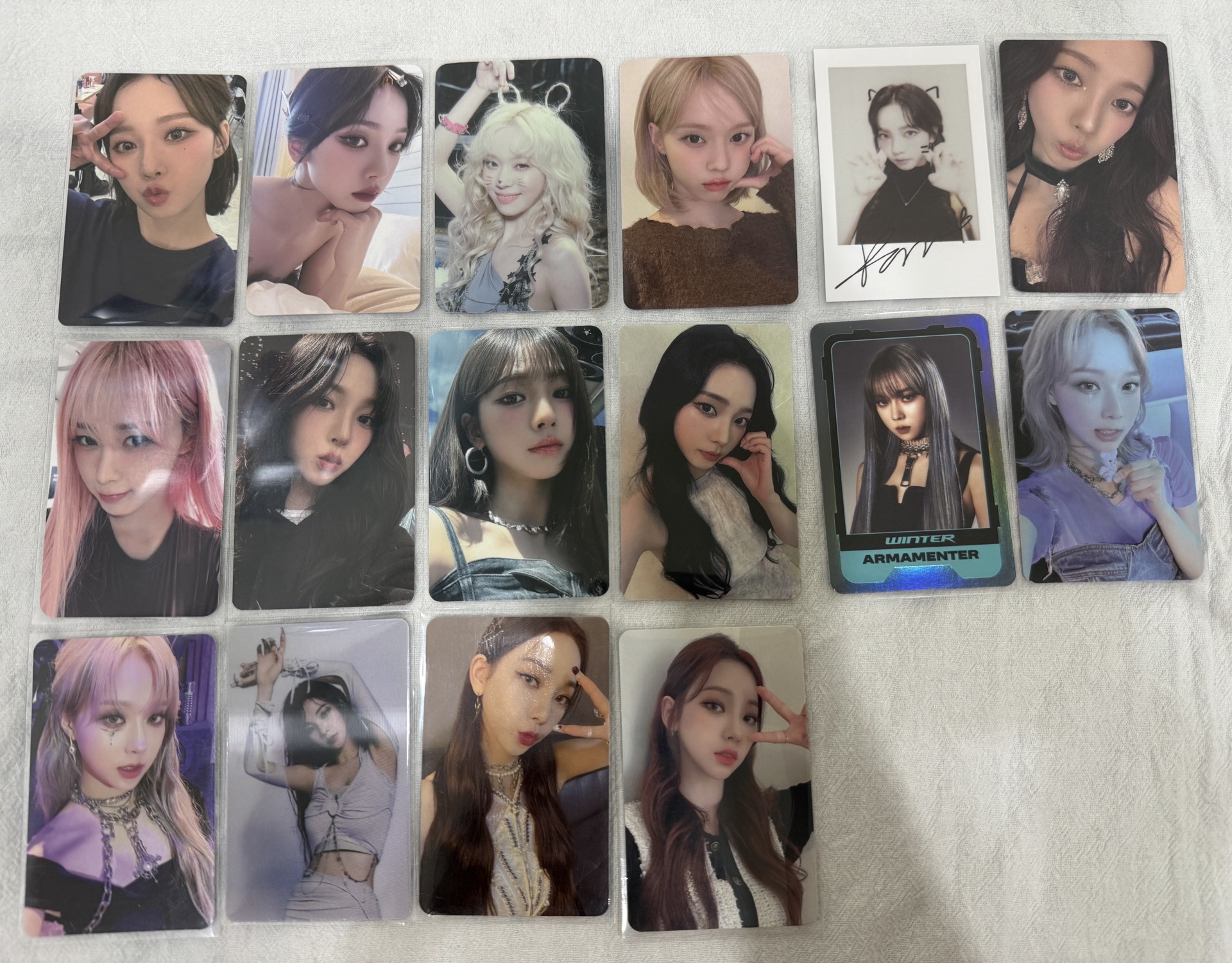 aespa 冬柚小卡-①