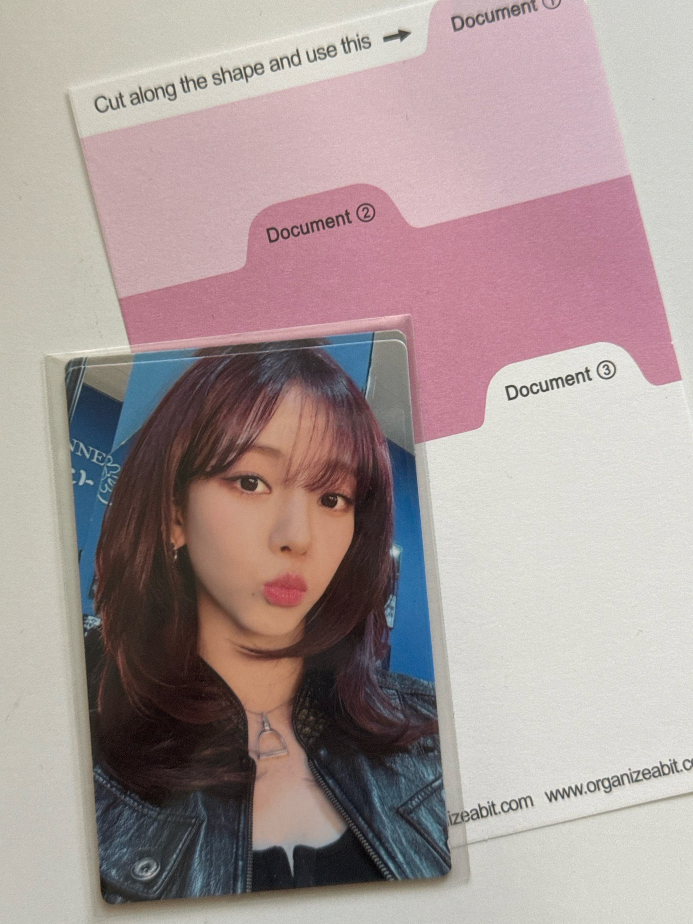 aespa karina potd展會滿額卡