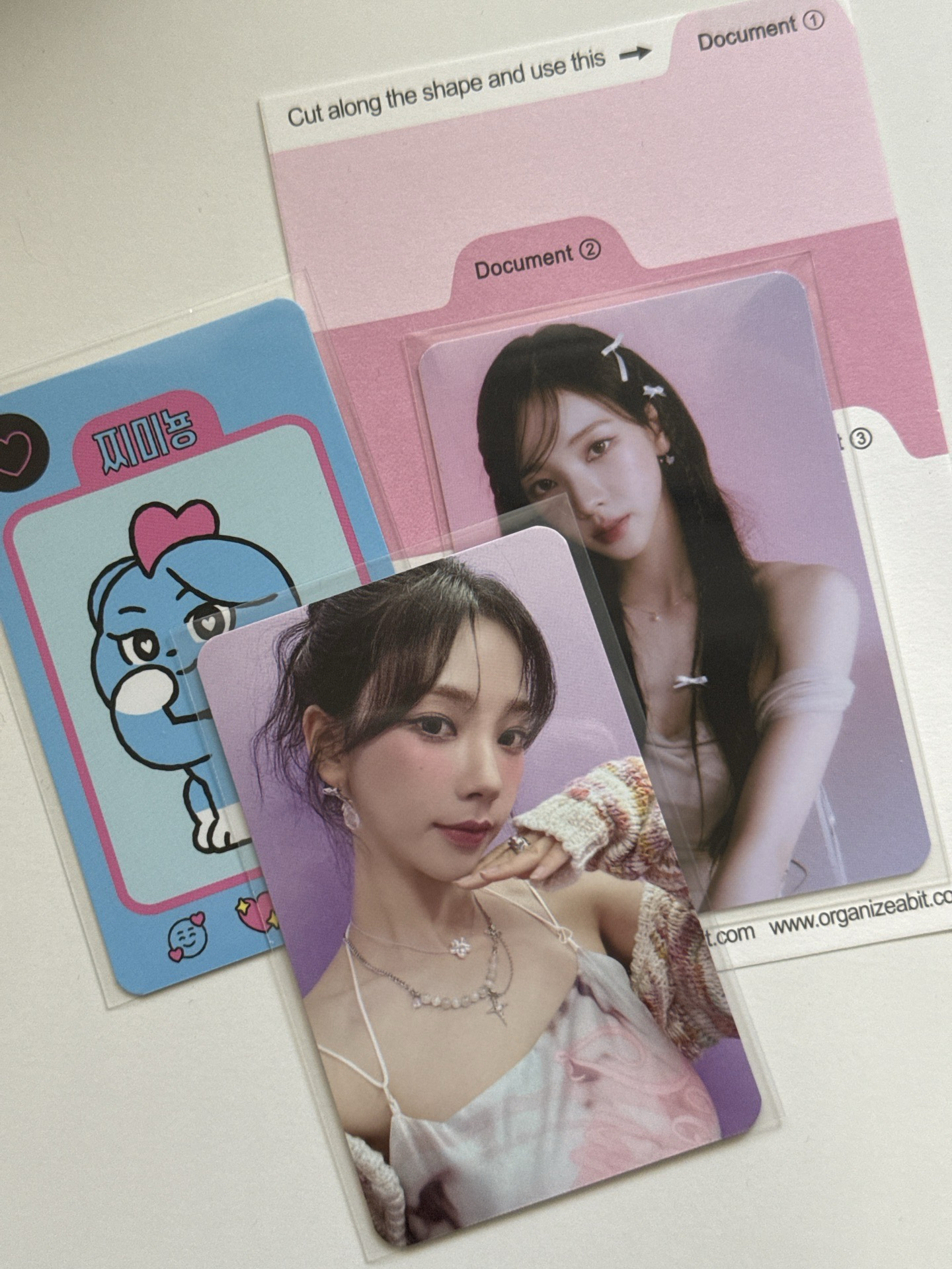 aespa karina potd照片卡組