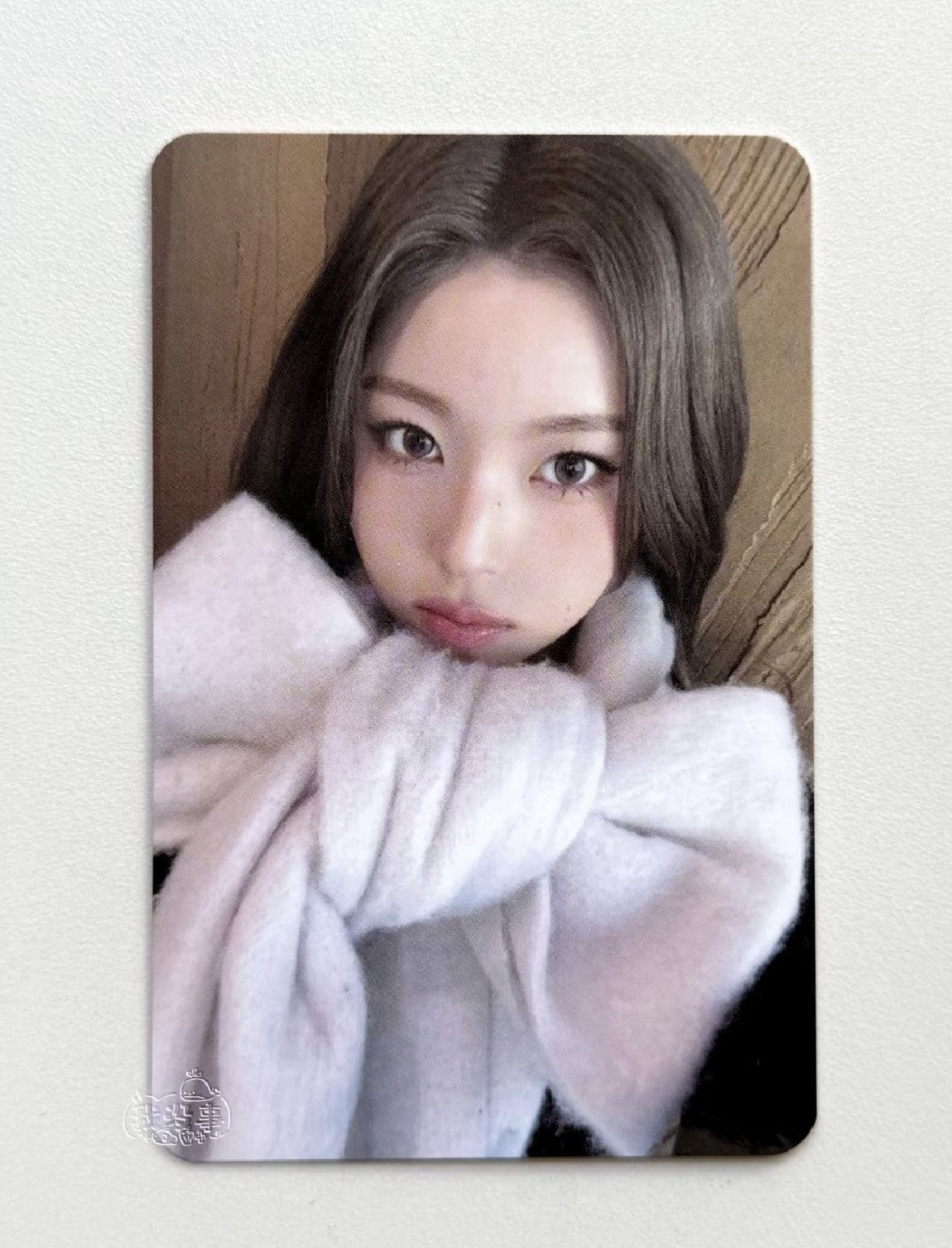 NMIXX MS絲帶圍巾圭