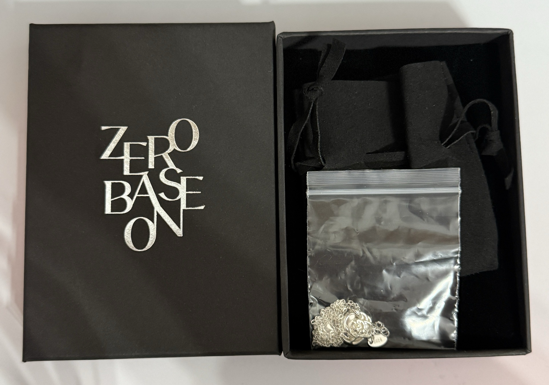 ZB1 正規一MD 單玫瑰項鍊 無小卡