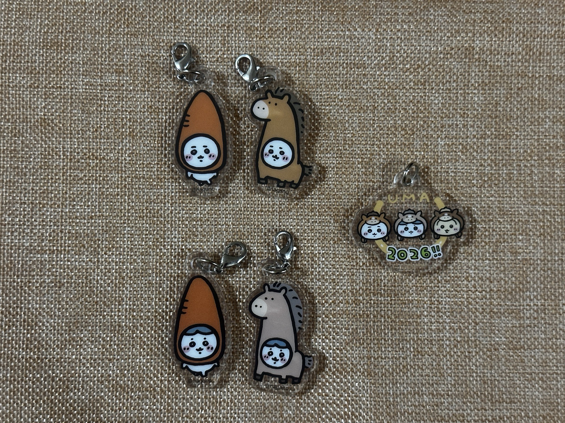 吉伊卡哇 馬年 福袋 吊飾 拆售