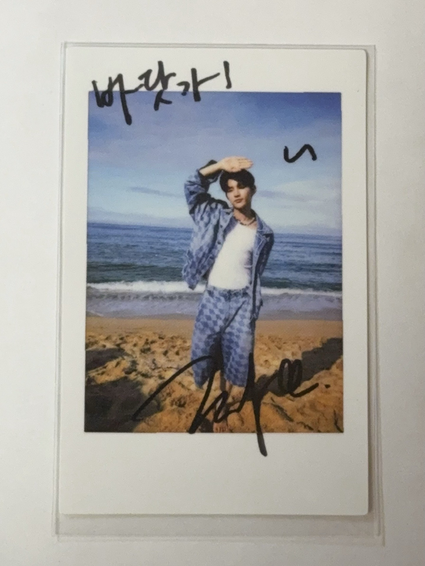 ZB1 D社團封拍立得卡 章昊