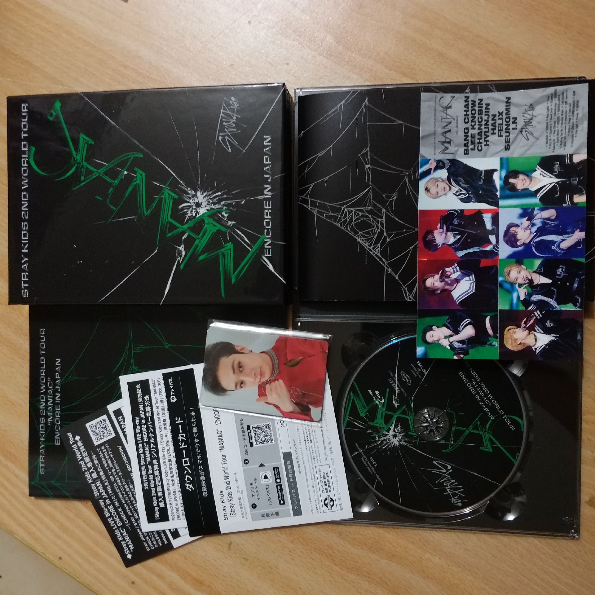 Stray Kids MANIAC 日巡DVD限定盤 完整組