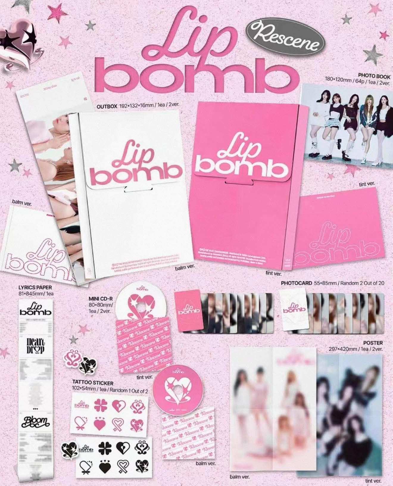 RESCENE Lip Bomb 未拆專 現貨