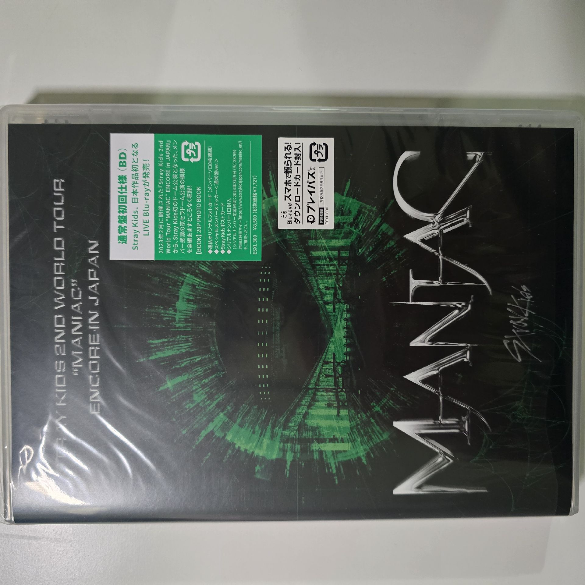 Stray Kids MANIAC 日巡DVD通常盤 完整組