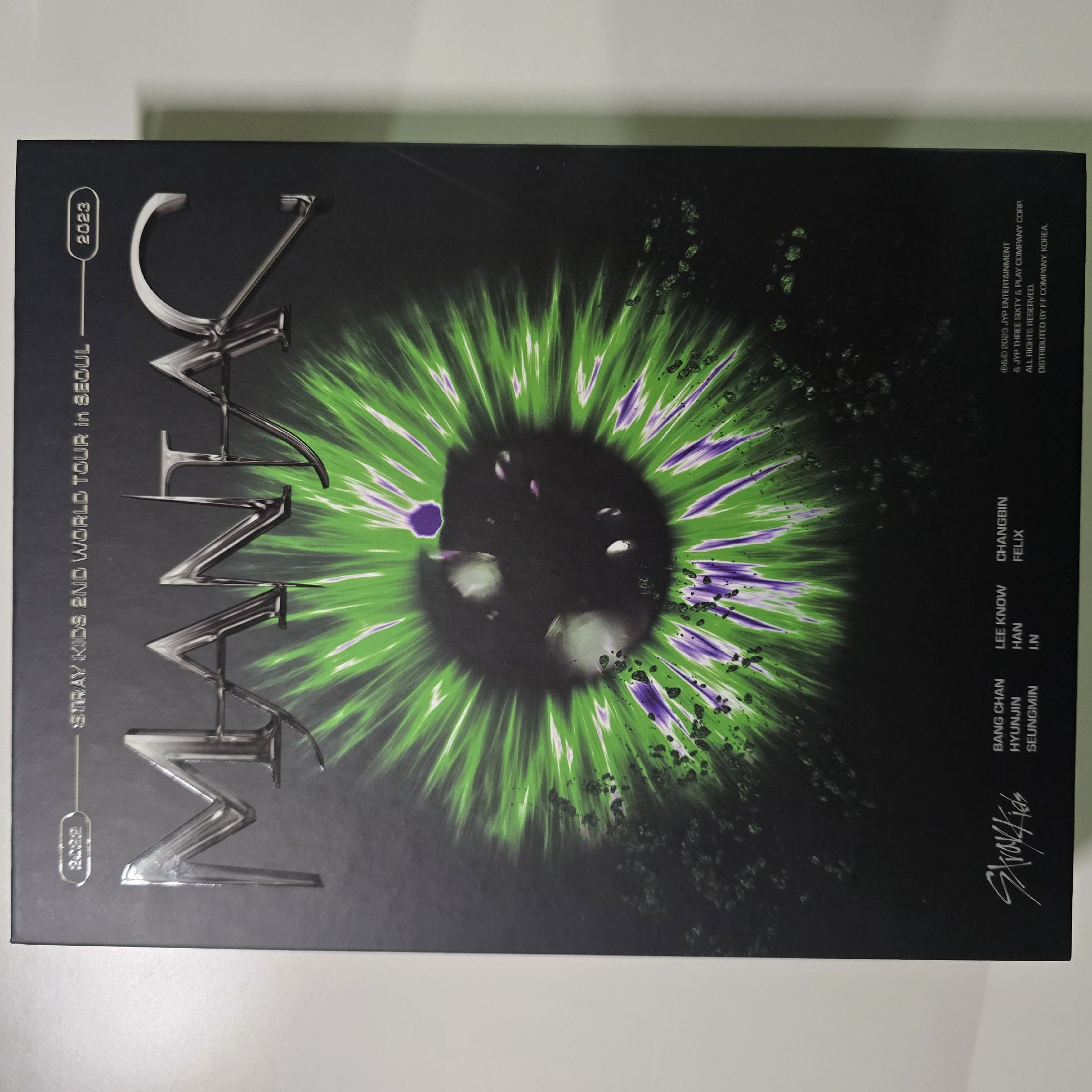 Stray Kids MANIAC 首爾場 韓版藍光DVD(含JYP特典)