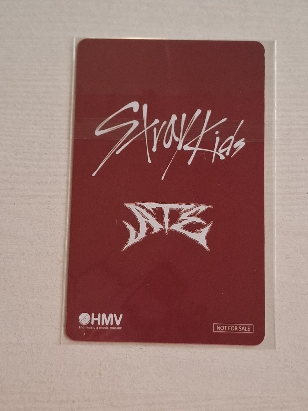 Straykids ATE HMV 自拍卡 特典