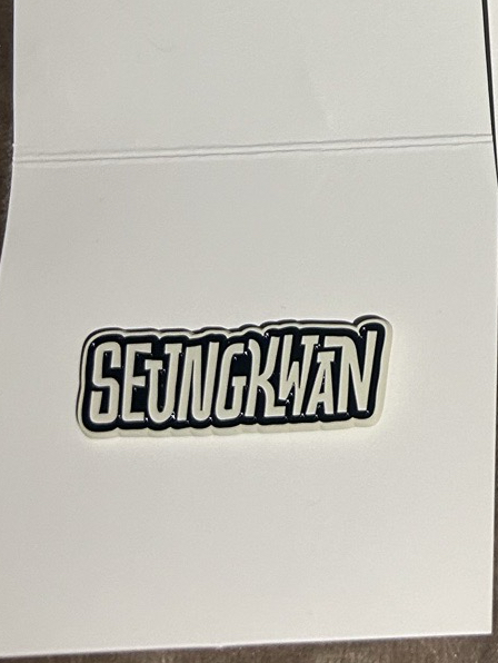 seventeen 勝寛 日本fm holiday徽章