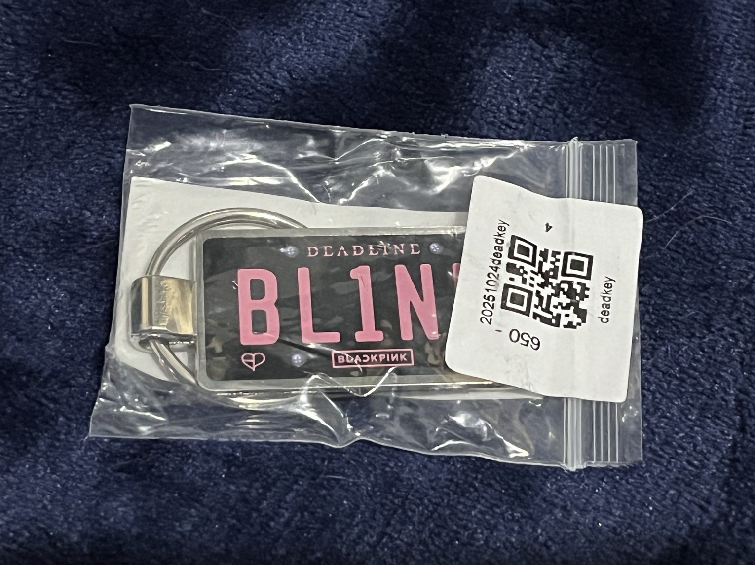 DEADLINE 台北巨蛋快閃 BLINK 鑰匙圈