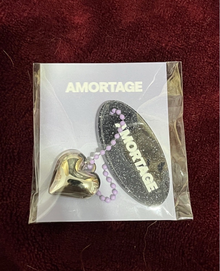 (原價售）AMORTAGE JISOO 台北快閃 壓克力鑰匙圈