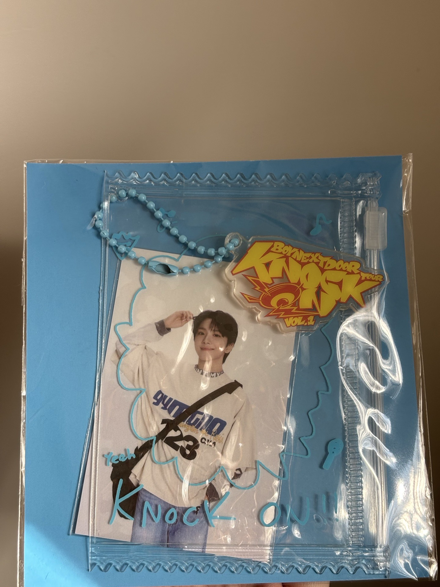 Boynextdoor 雲鶴 手繪卡套