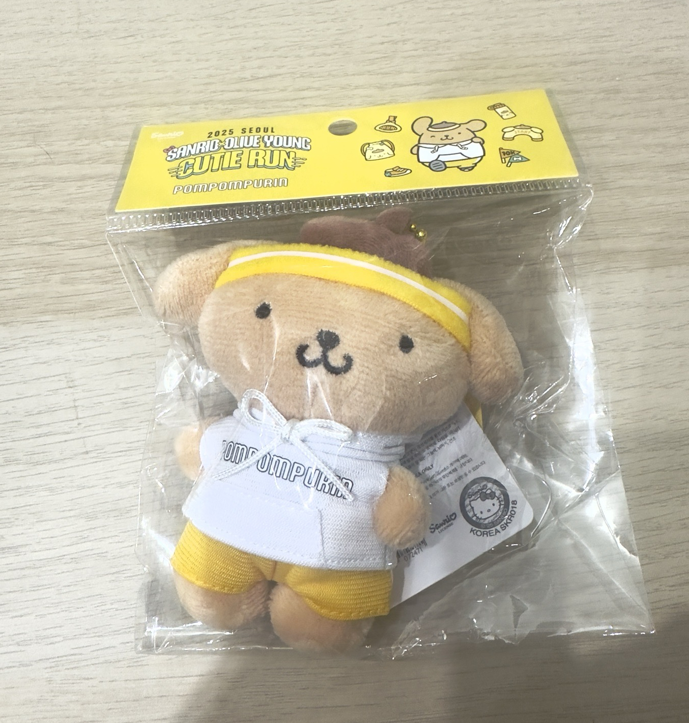 三麗鷗 Olive Young路跑曬黑款 布丁狗