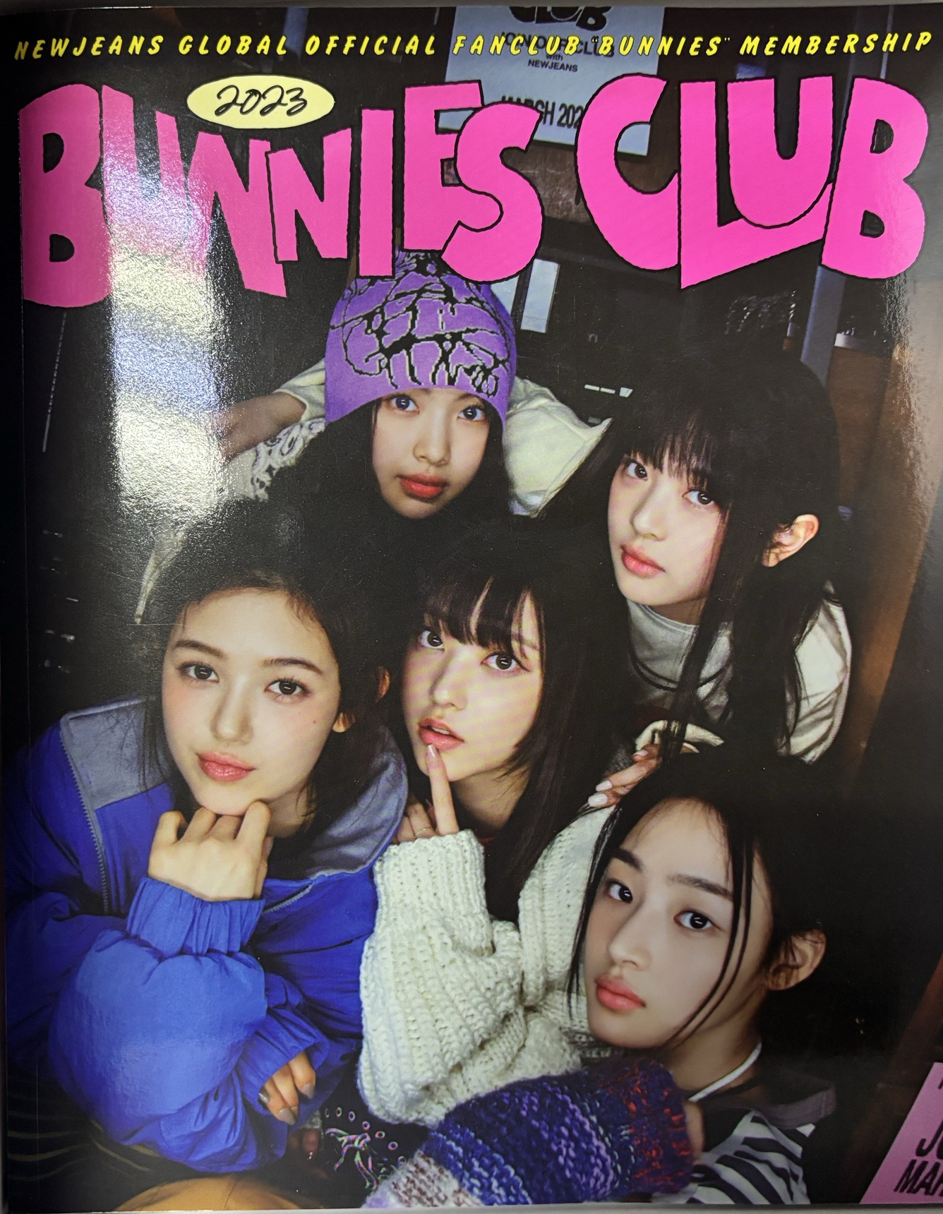 NewJeans 2023會員禮 白兔+寫真+資料表
