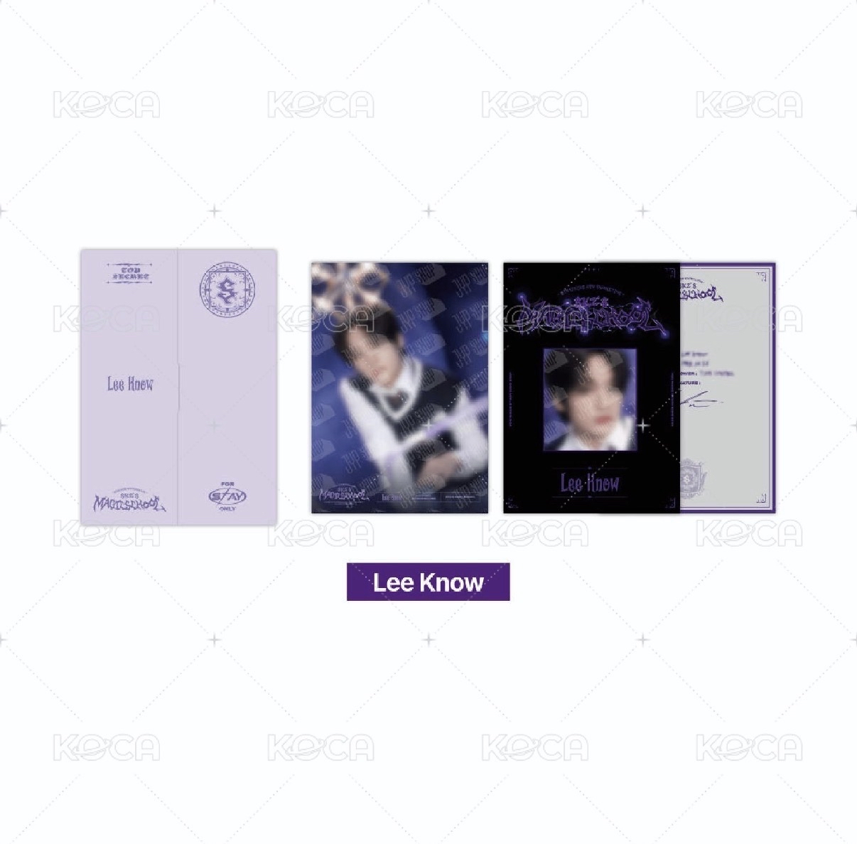 4th 魔法學校飯咪 個人資料海報組