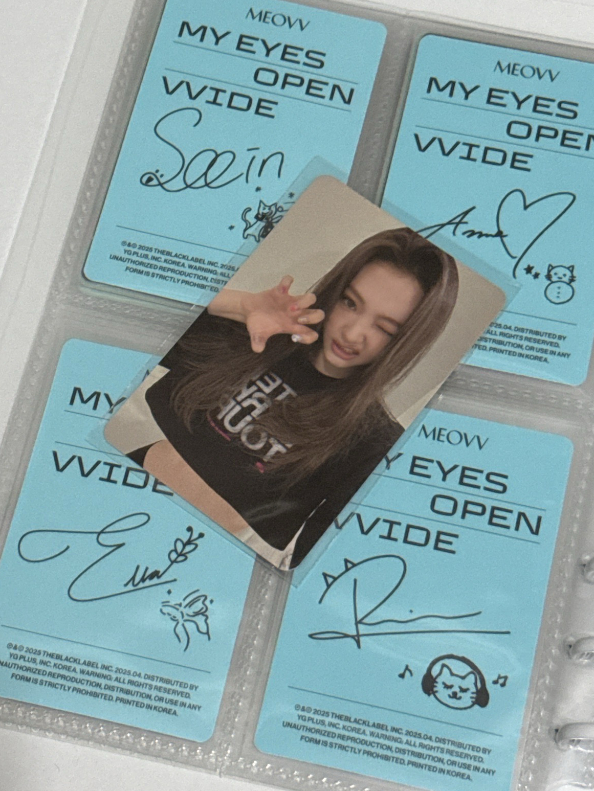 meovv 微樂客 特典卡  Ella