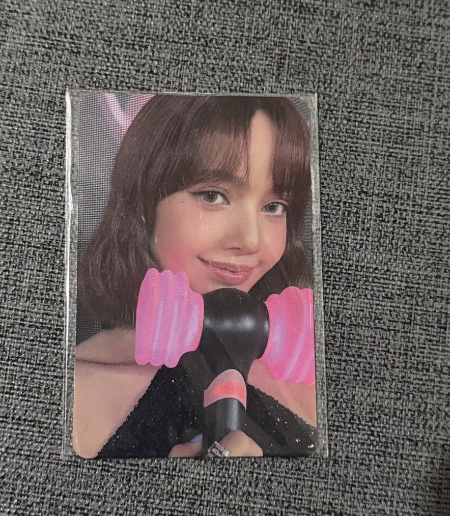 BLACKPINK Lisa手燈卡