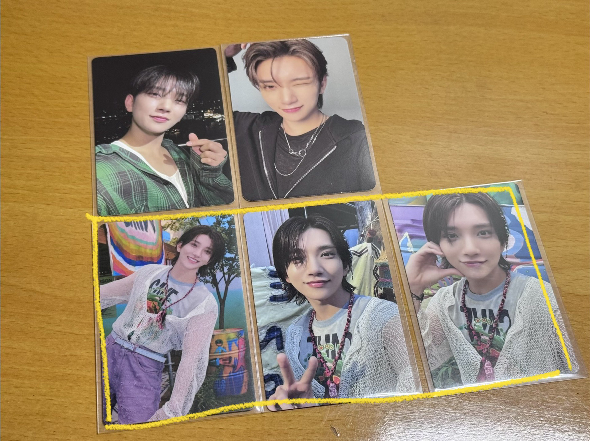 seventeen 洪知秀 小卡 kit 電子專