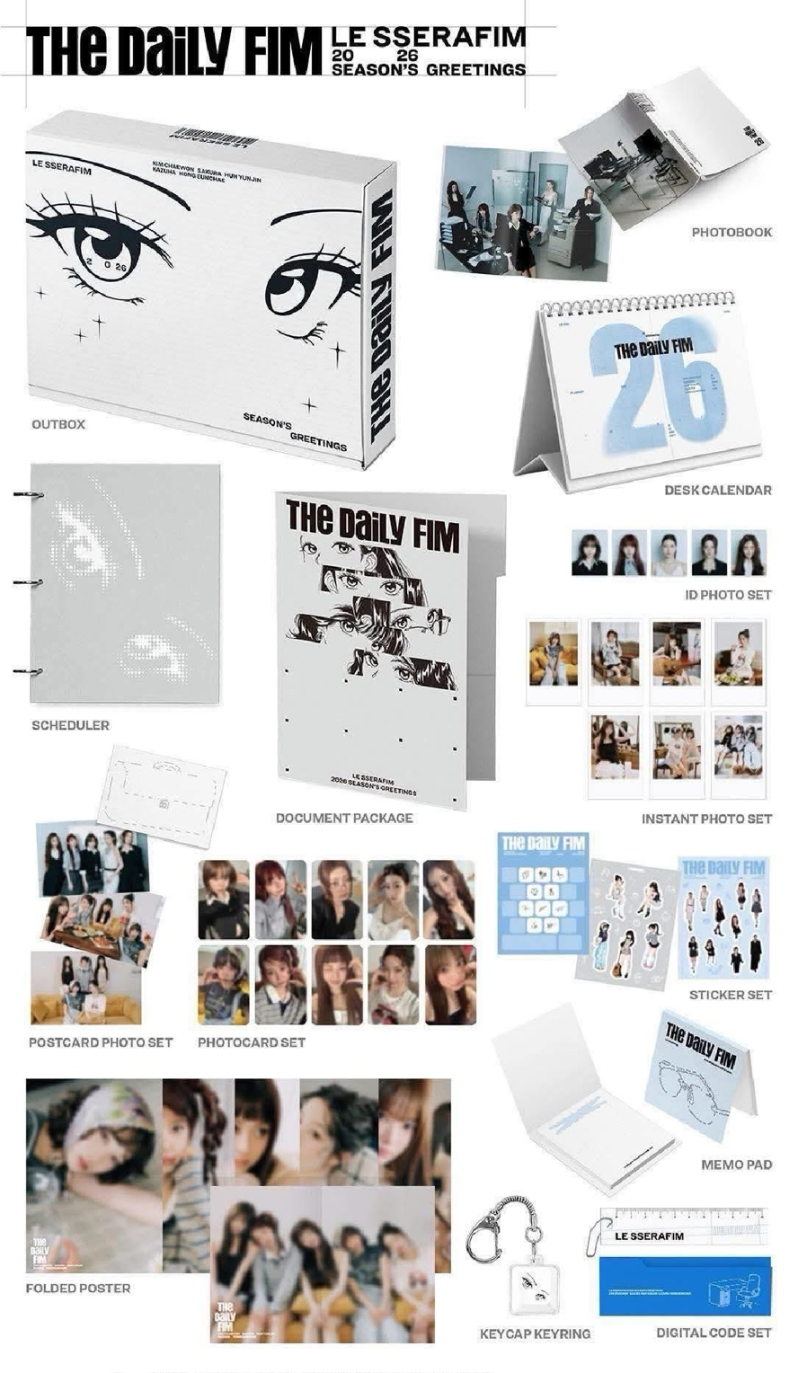 🟢26年曆 成員拆售