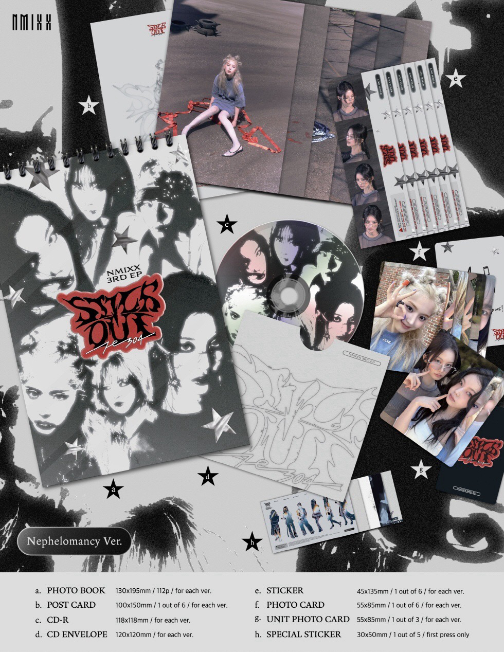 NMIXX 第三張EP Fe3O4: STICK OUT 未拆專