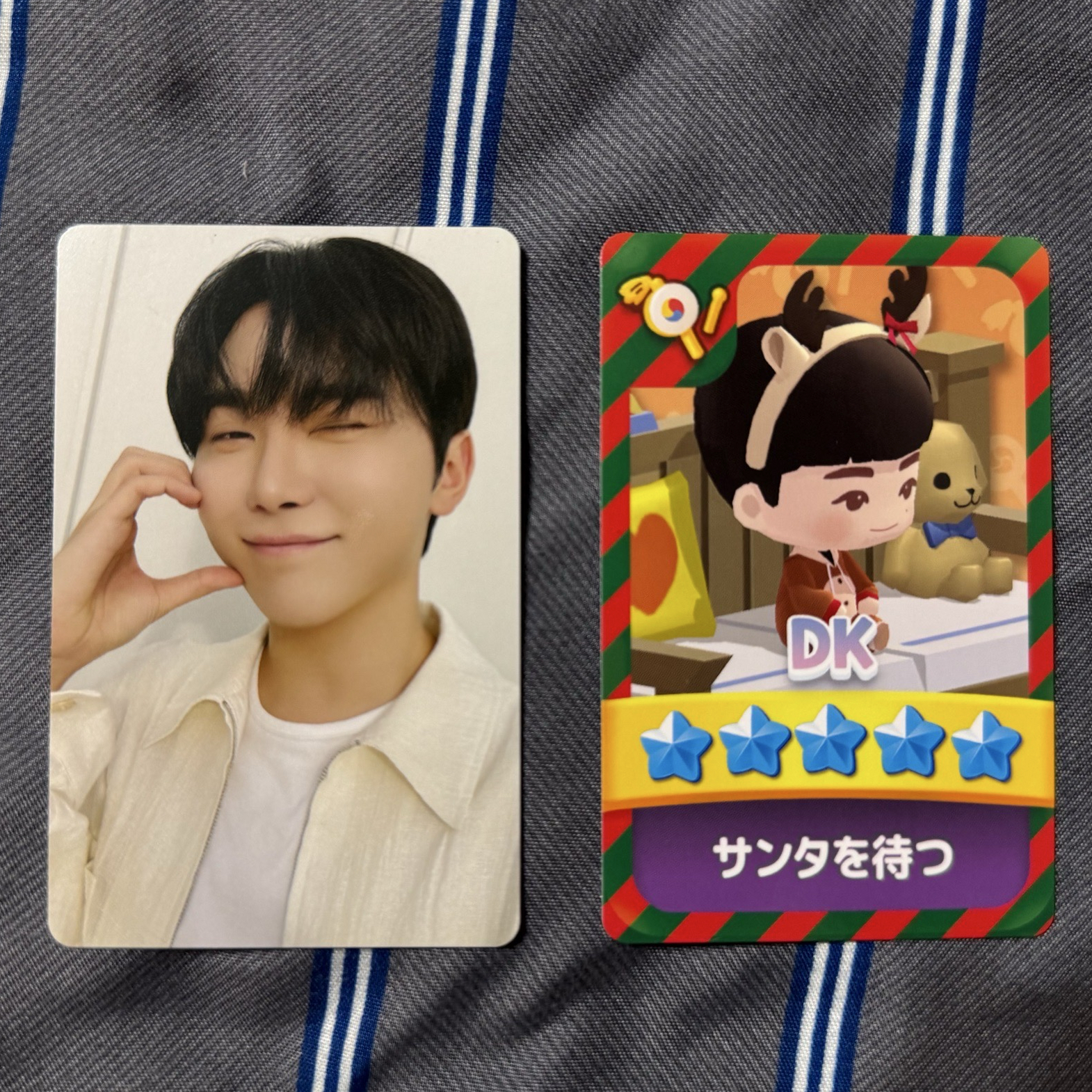 Seventeen 2025日本續會卡勝寛+遊戲卡碩珉DK