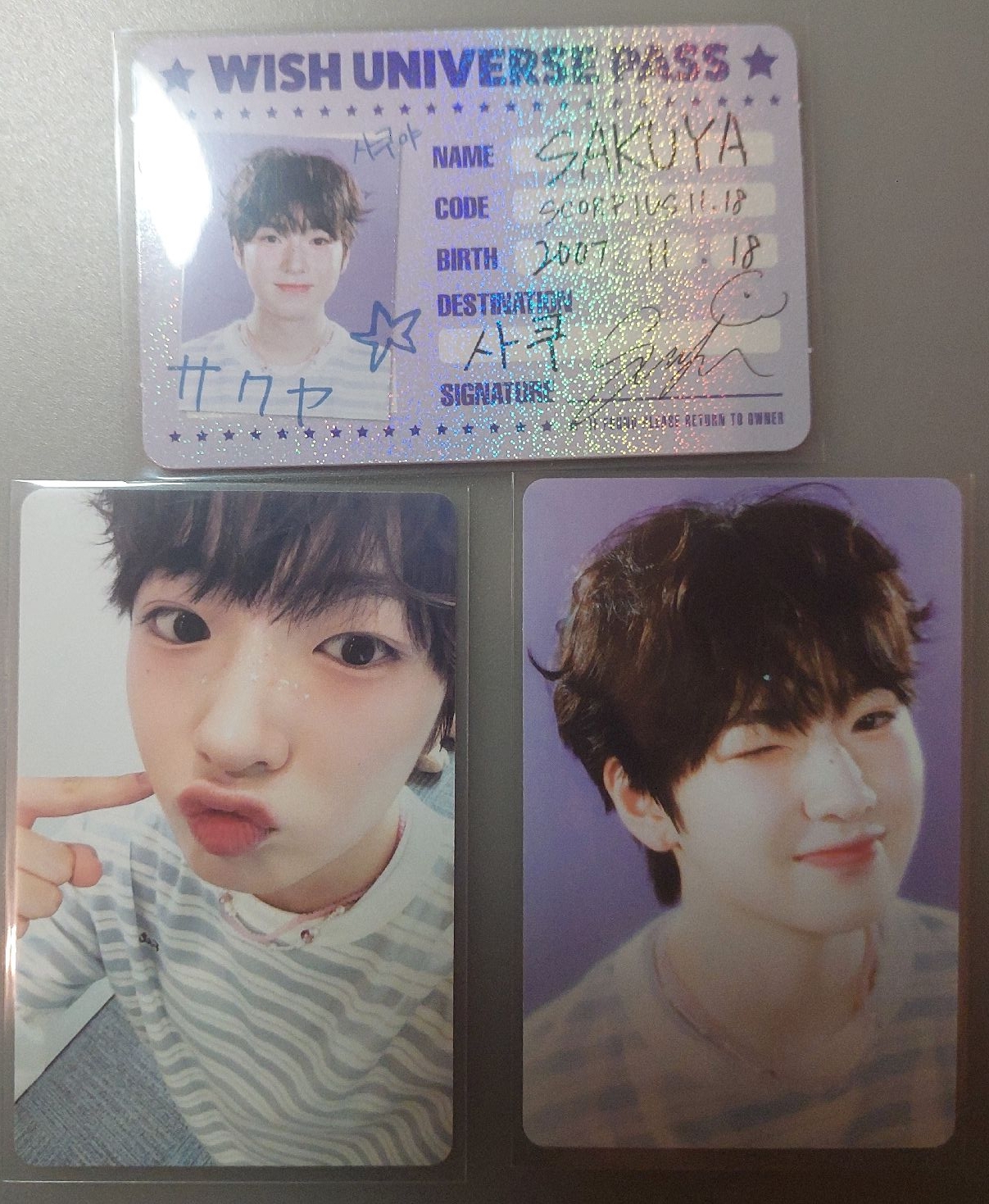 SAKUYA 2025年曆set