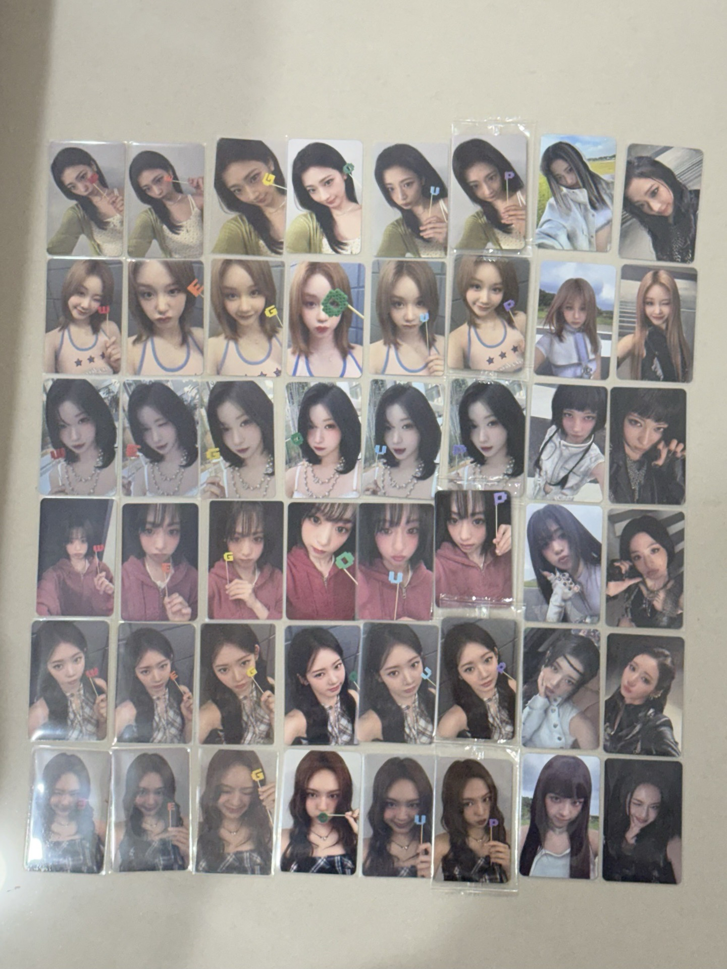 [WE GO UP] 字母卡+快閃店A、B ver.全套 