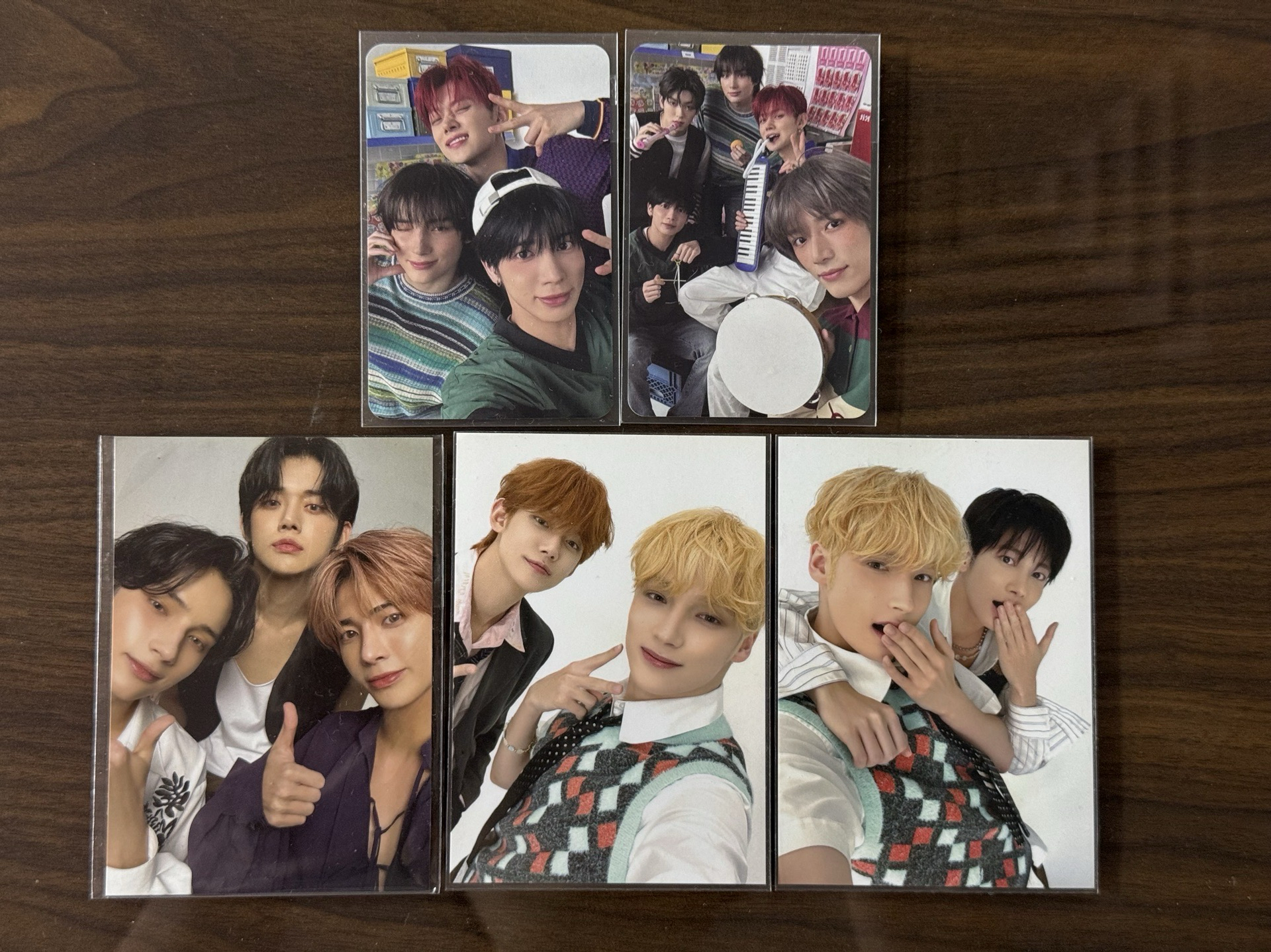 TXT的各種組合卡