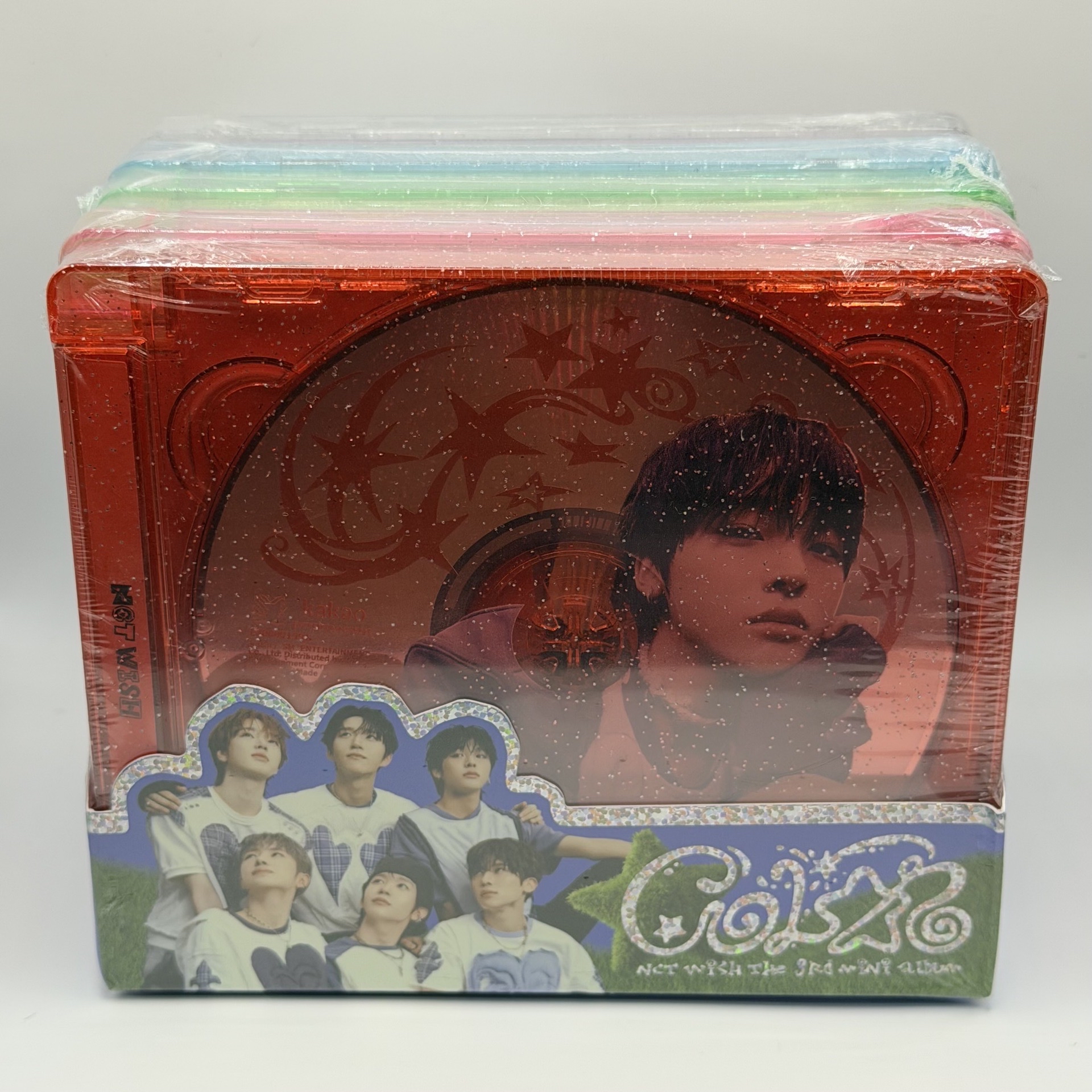 NCT WISH COLOR 七張一套全新