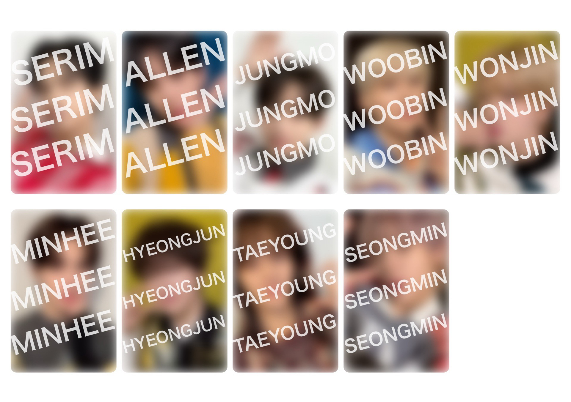 CRAVITY BLAST OUT VOS B賞 抽選卡