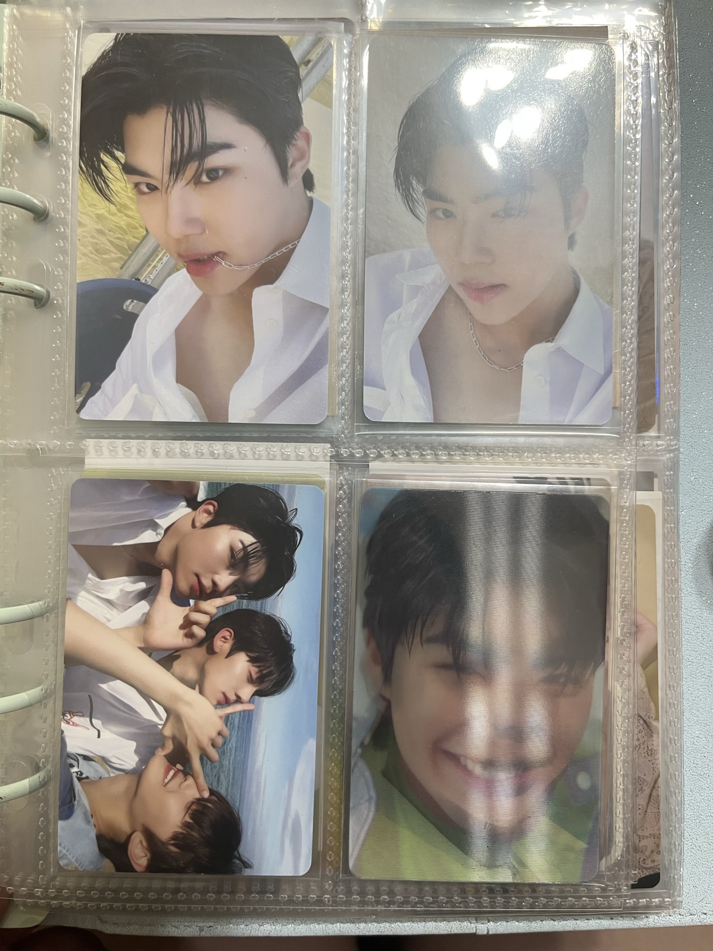 ZB1迷一迷二專卡+特典卡+幸運卡