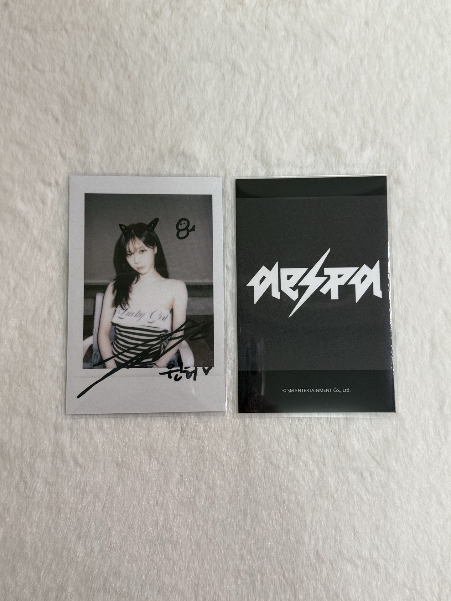 Rich Man sr 特典卡 拍立得冬