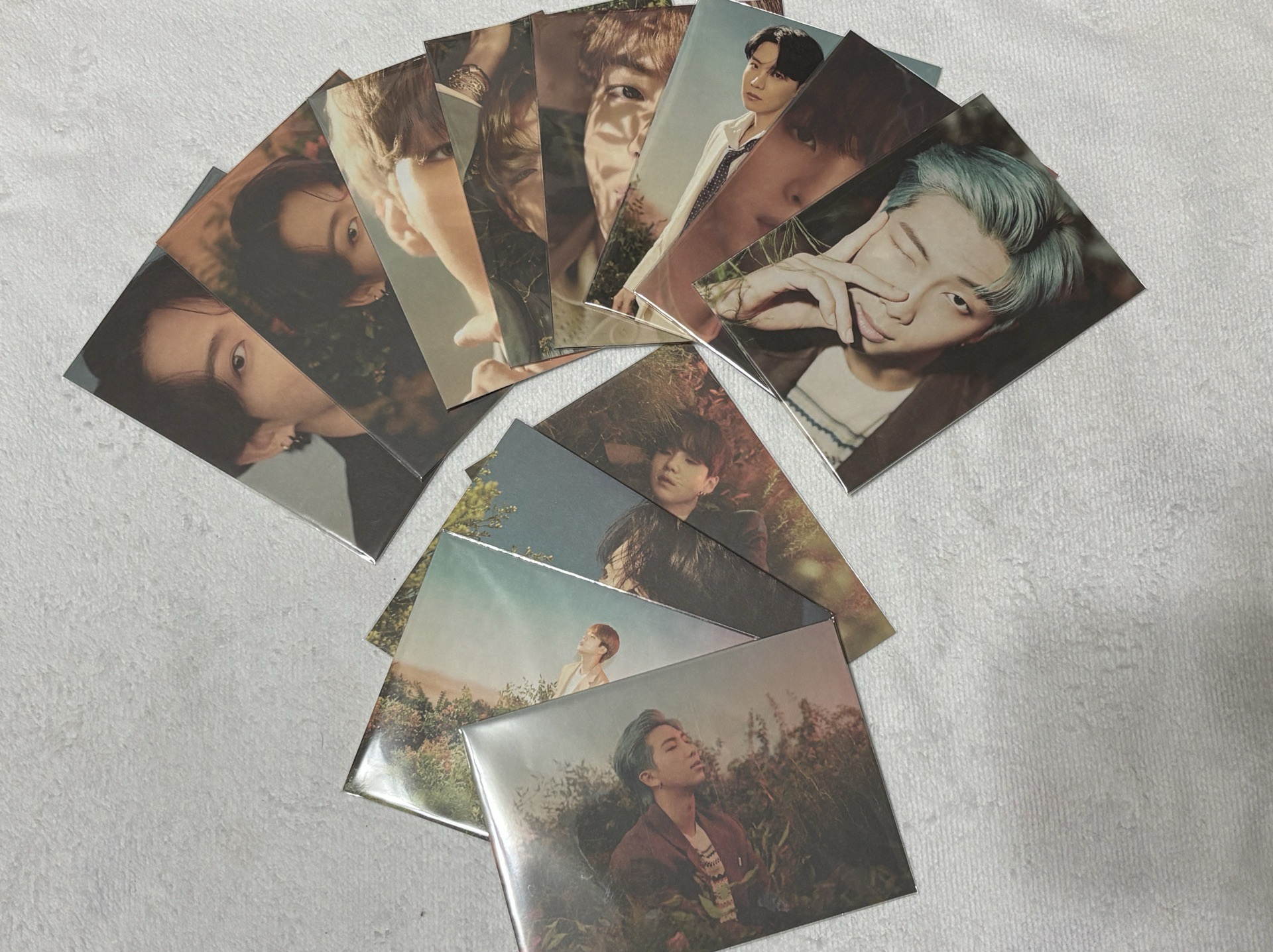 BTS  HYBE博物館 寫真明信片