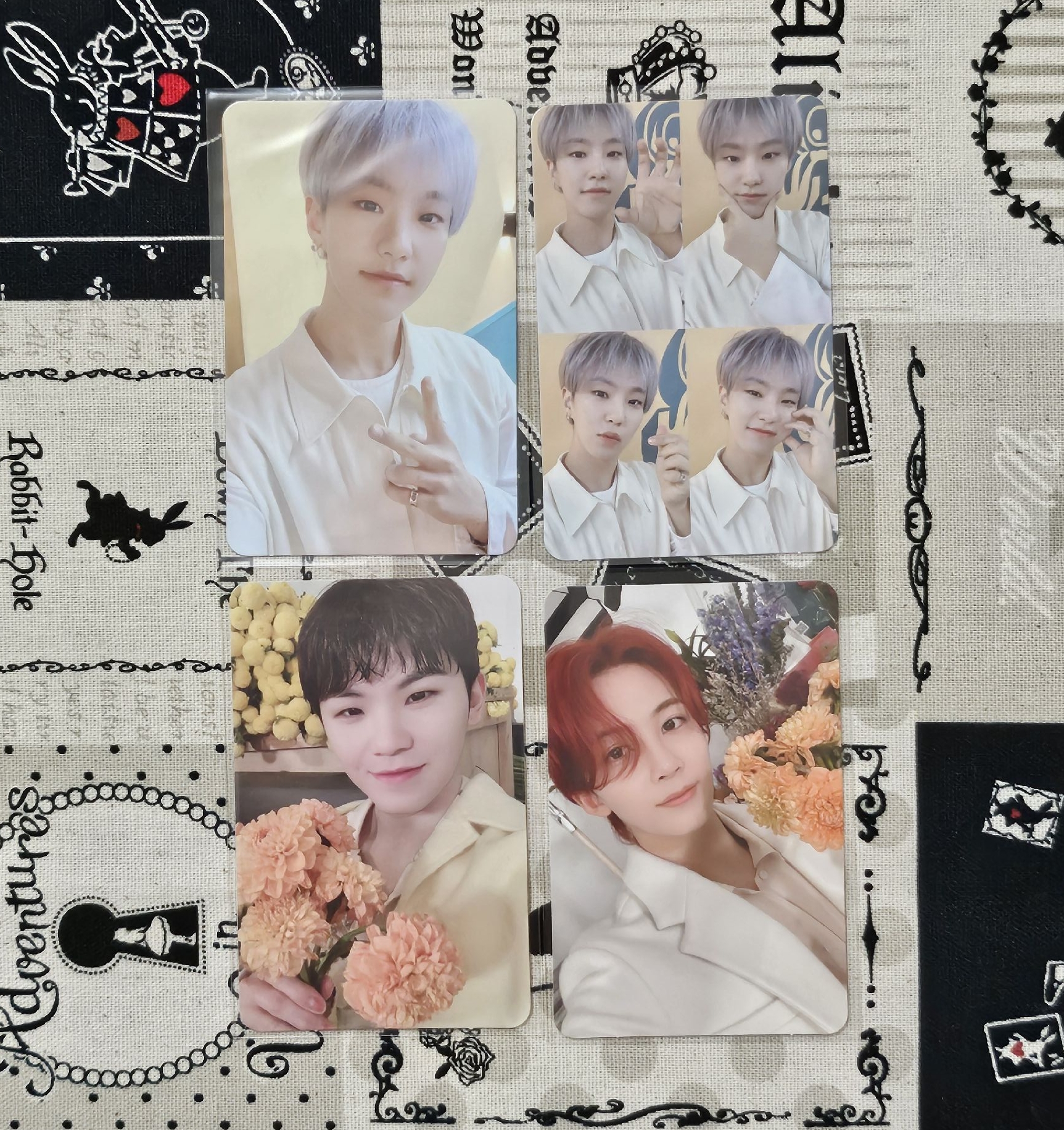 SEVENTEEN 四格 捧花