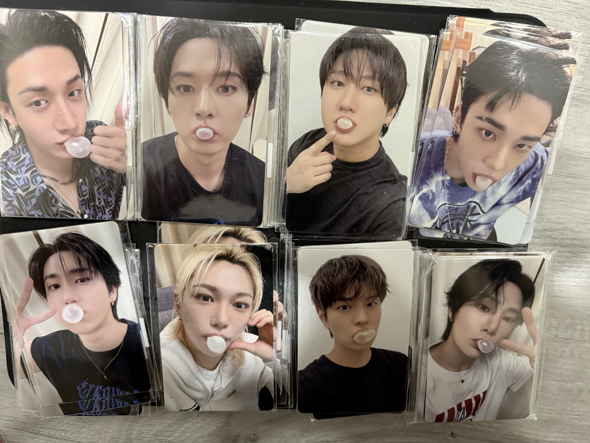 stray kids karma fans簽售特典卡