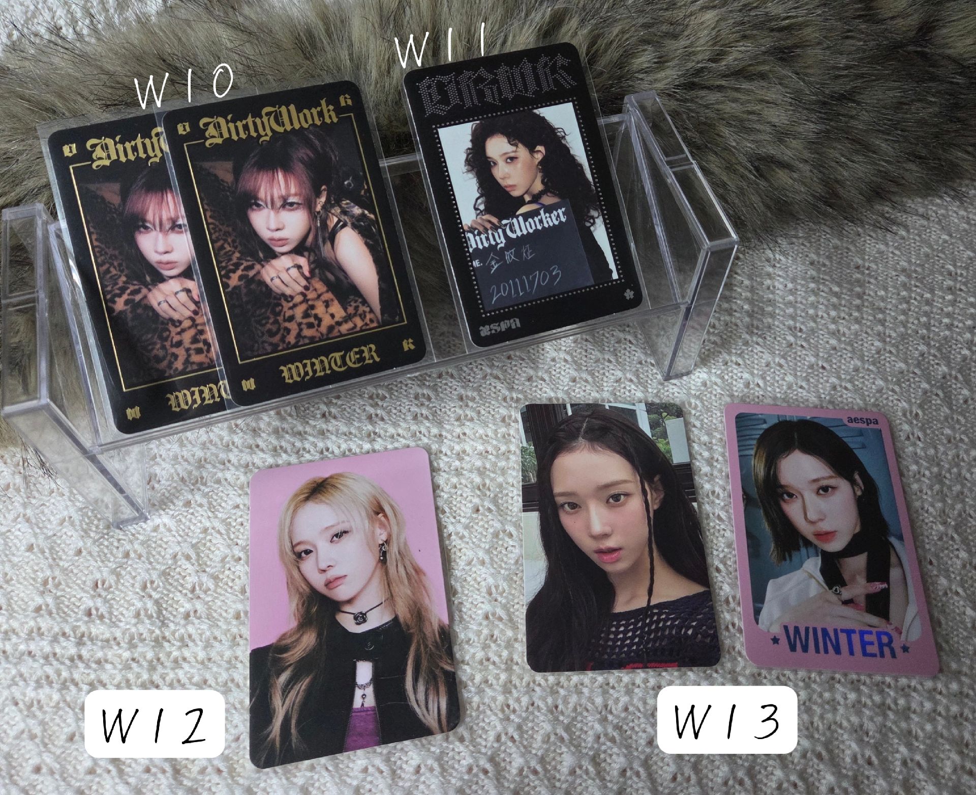 Winter區🖤/aespa小卡