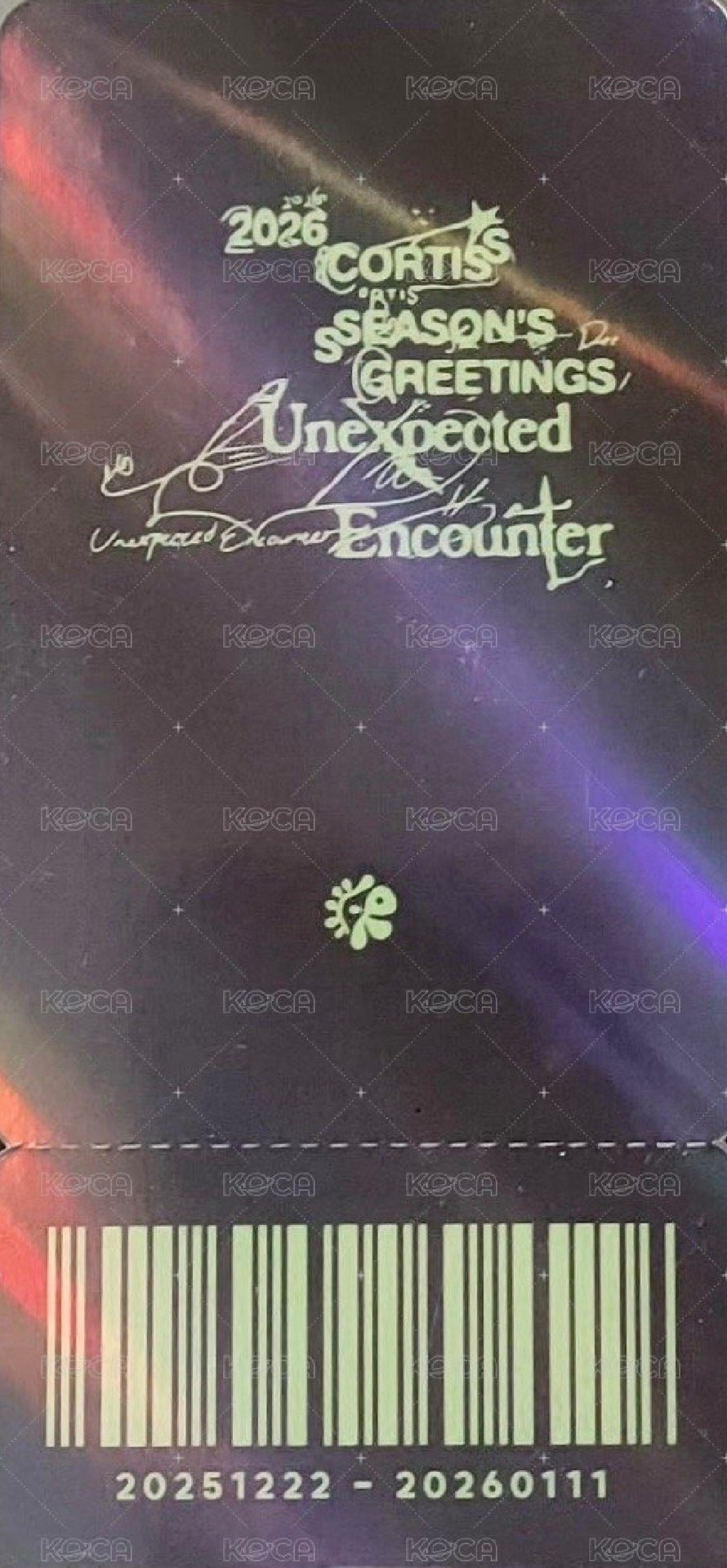 26年曆 中國快閃 滿額卡