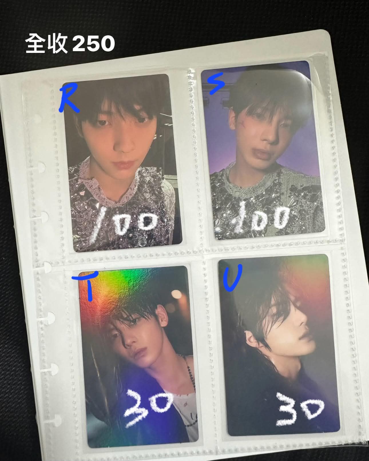 竣 彬 圭 顯 寧的小卡＆專輯配置