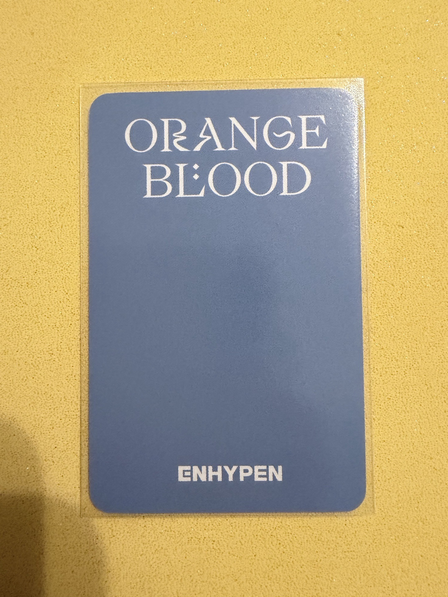 Jay mp 特典 小卡 橘血 迷五