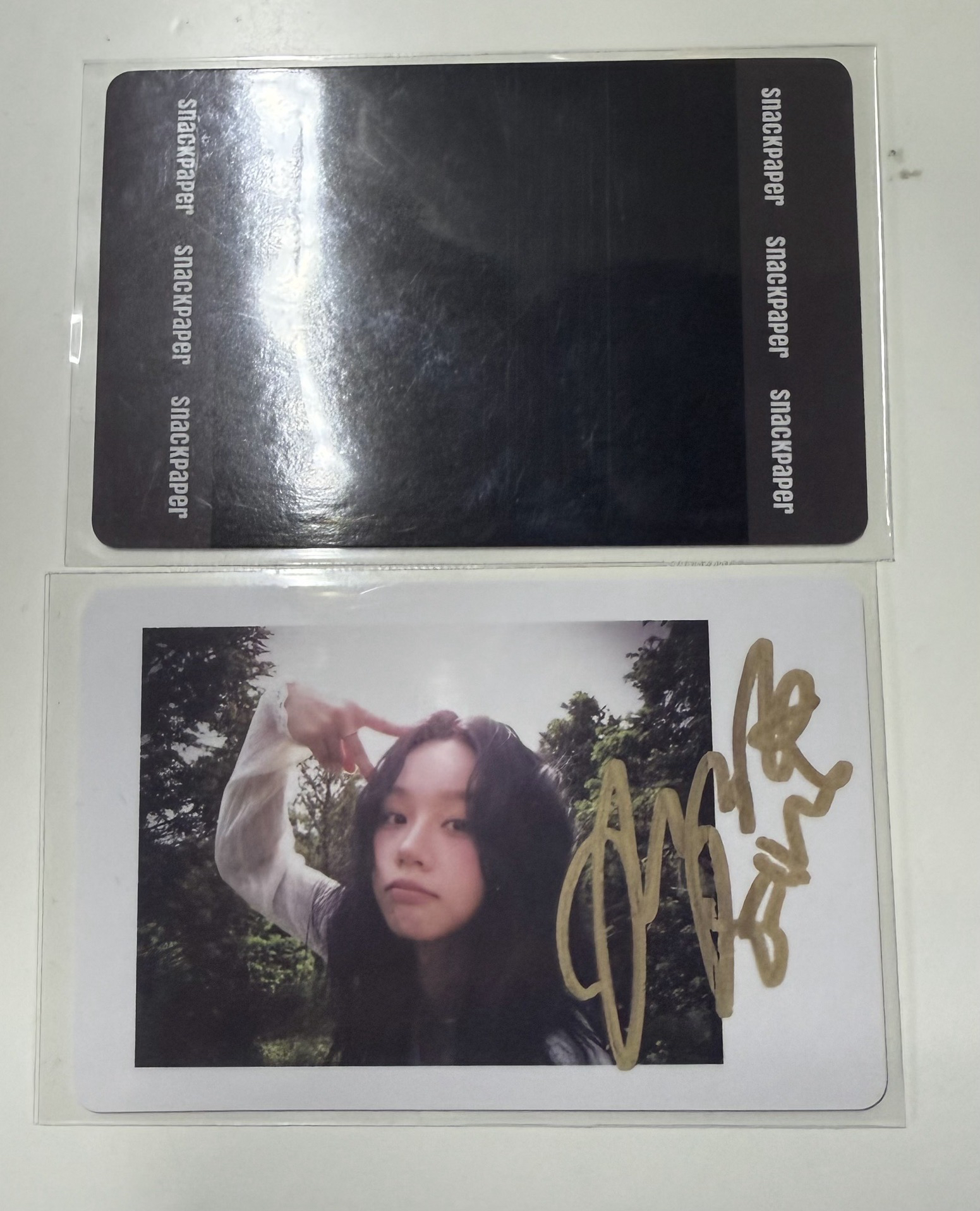 SnackPaper聯名巧克力 Black Diamond 代言卡 限定複印拍立得