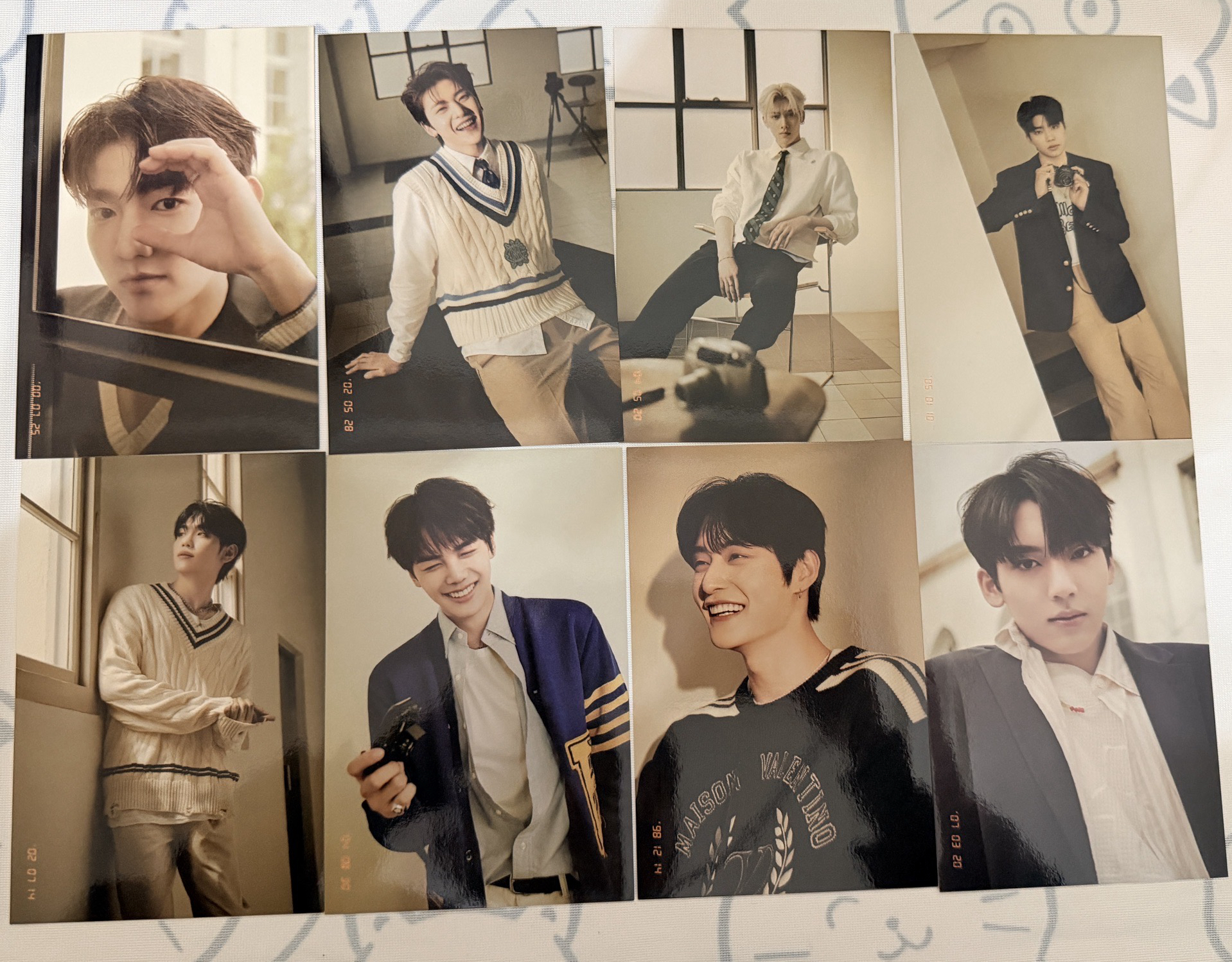 一期會員禮 辰固配+各成員小卡（除2、8）