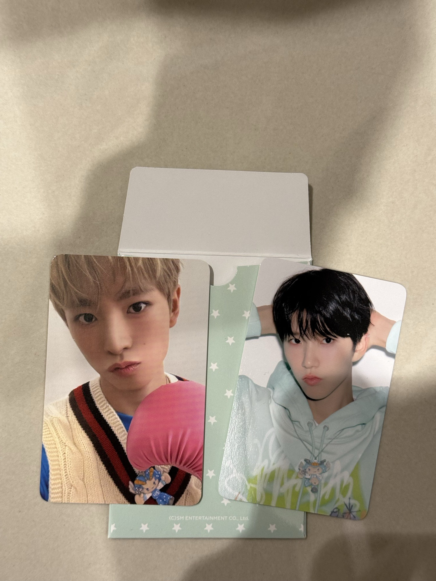 nct wish yushi/jaehee 2026 season’s greetings隨機卡