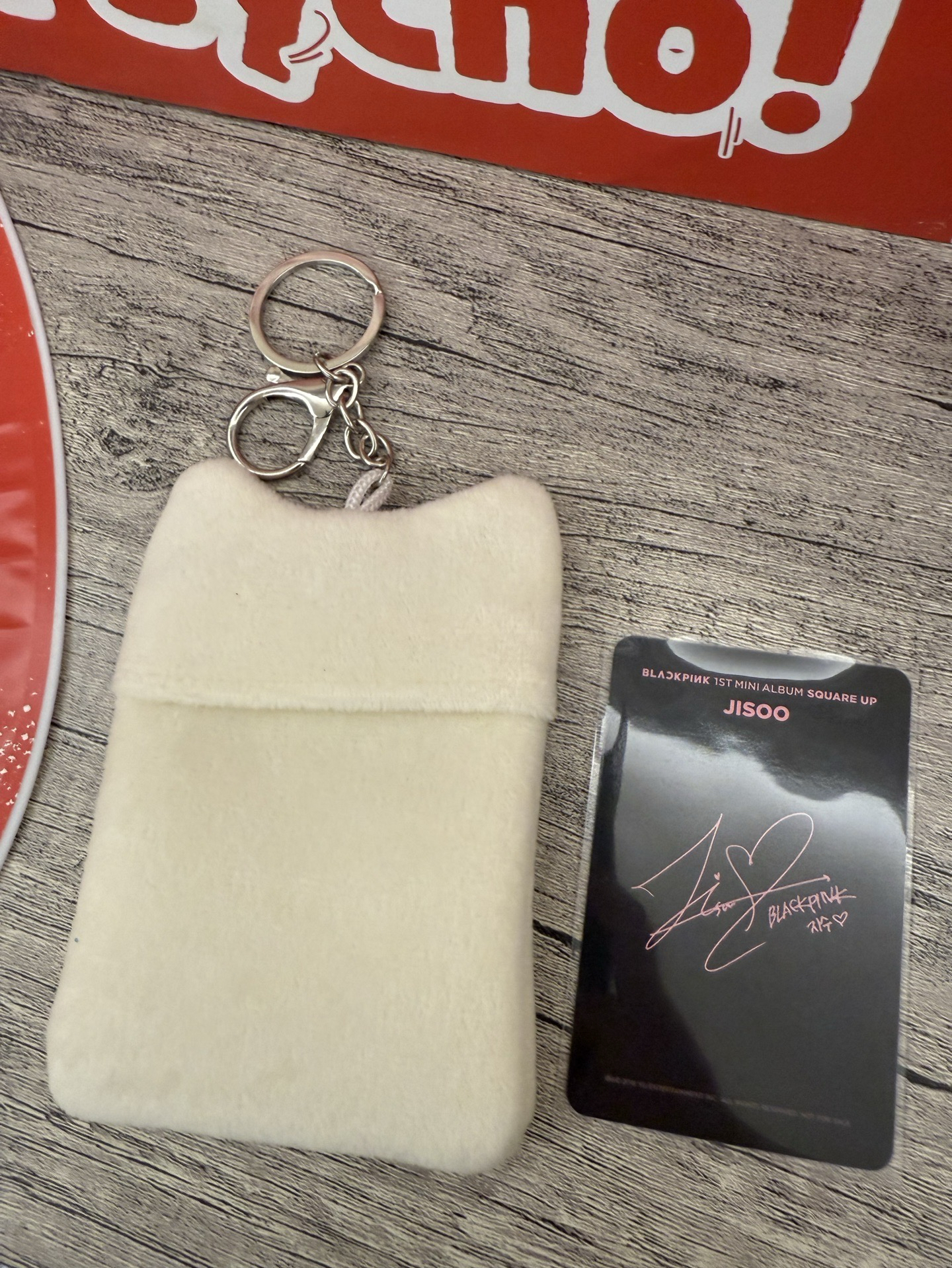 小熊卡套 jisoo小卡（全新）