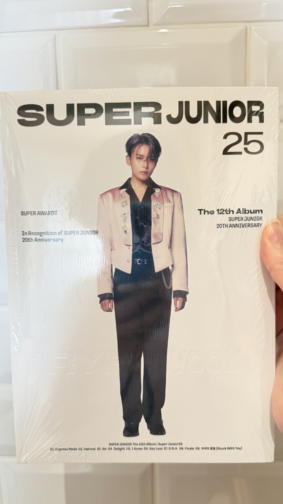 SJ SUPERJUNIOR25 厲旭 photobook ver