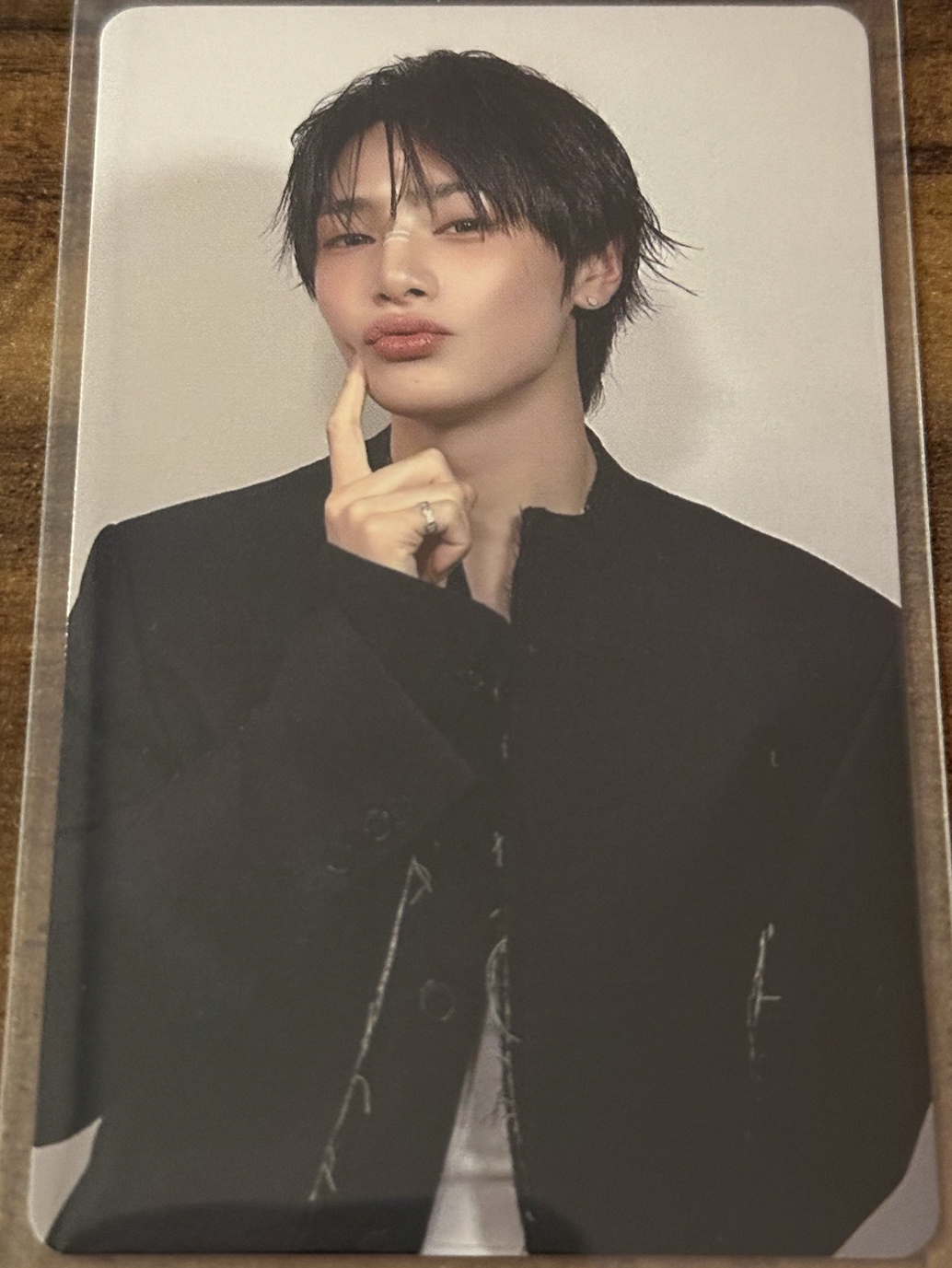 Stray Kids 梁精寅 I.N KARMA hmv C版 幸運卡 