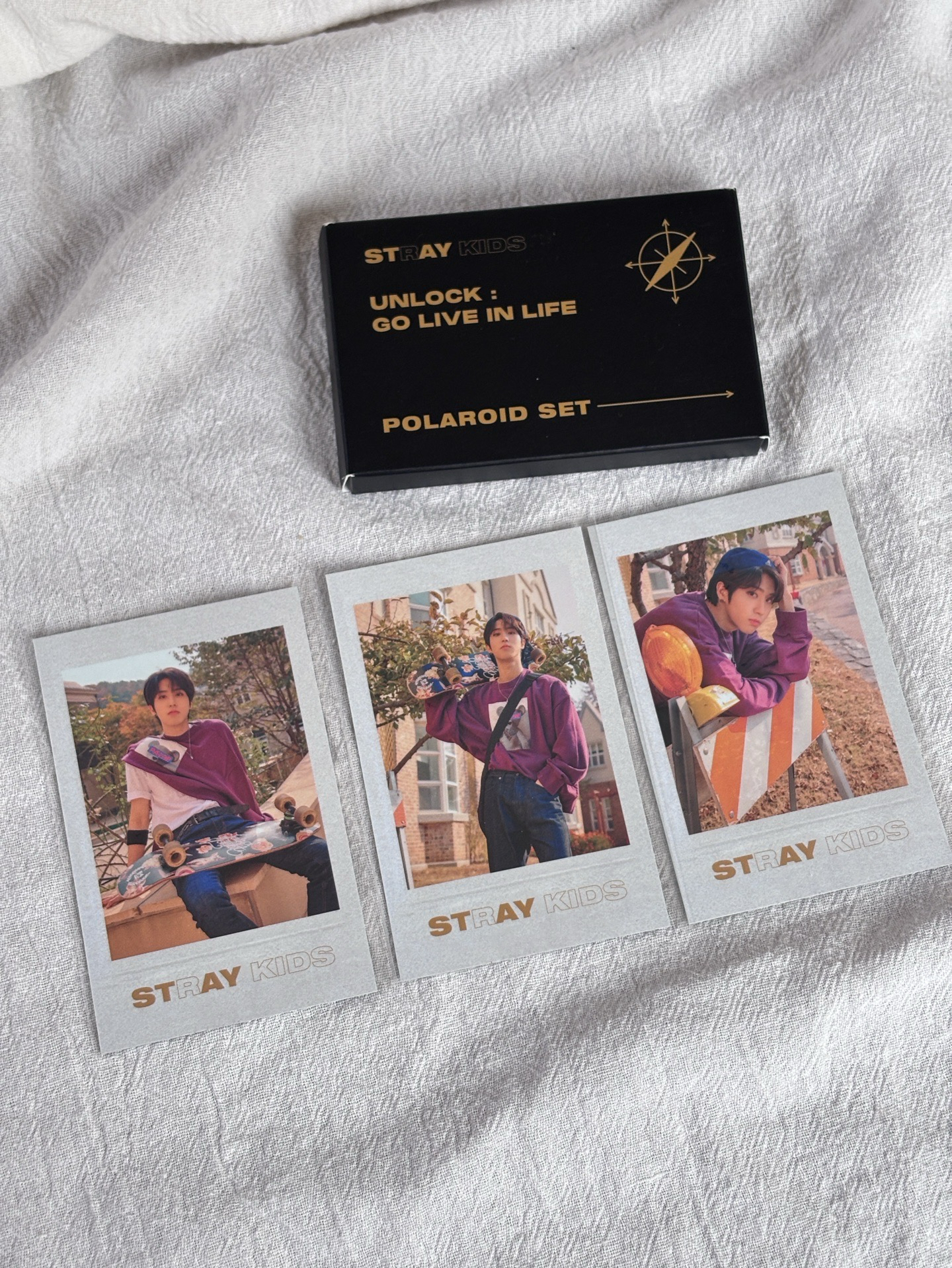 [Stray Kids] 🩷城 Unlock 拍立得set